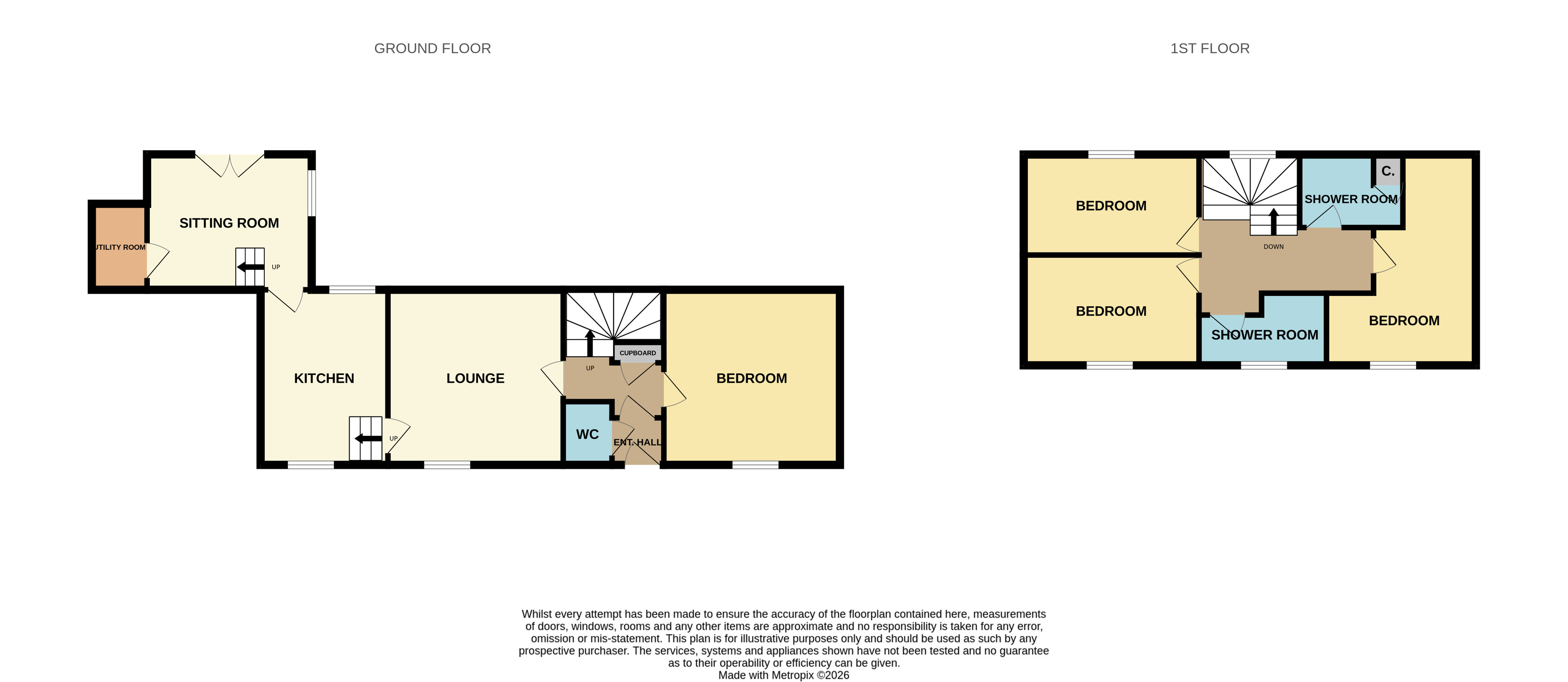 4, Farquhar Street, Laurencekirk floorplan