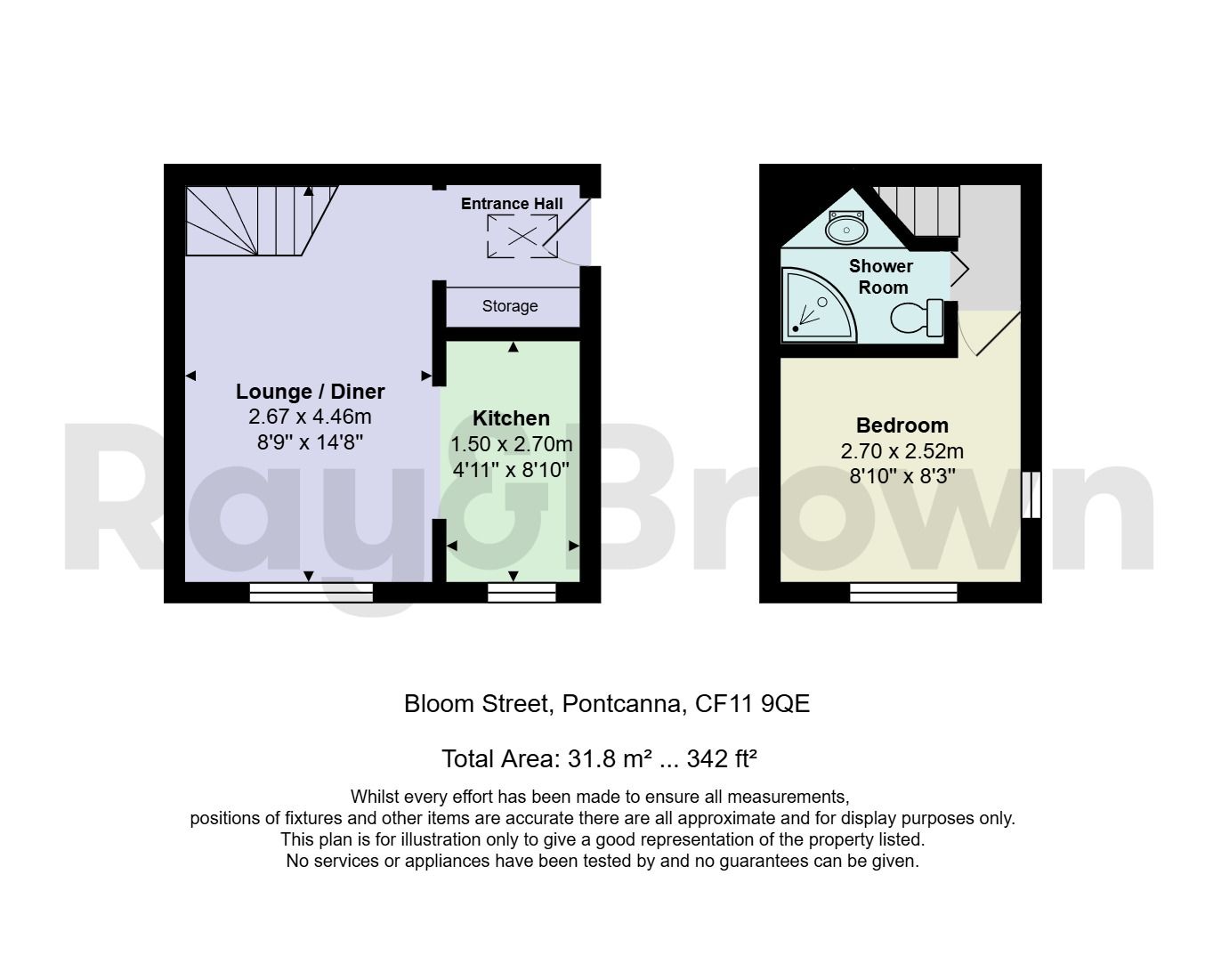 2a Bloom Street, Cardiff floorplan