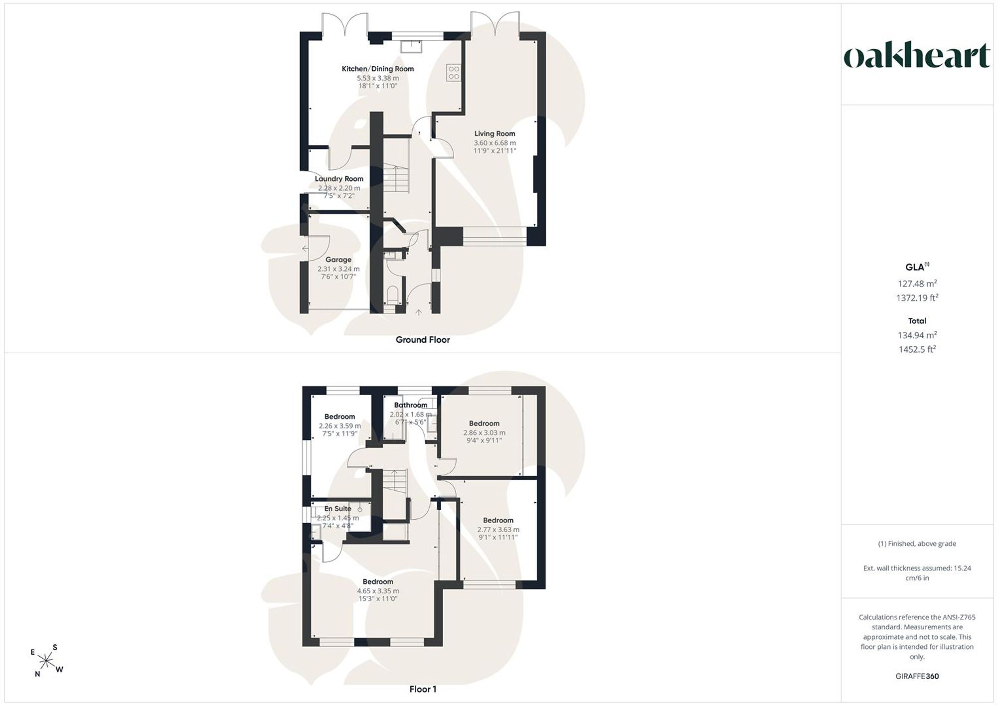 2 Lionel Hurst Close, Sudbury floorplan