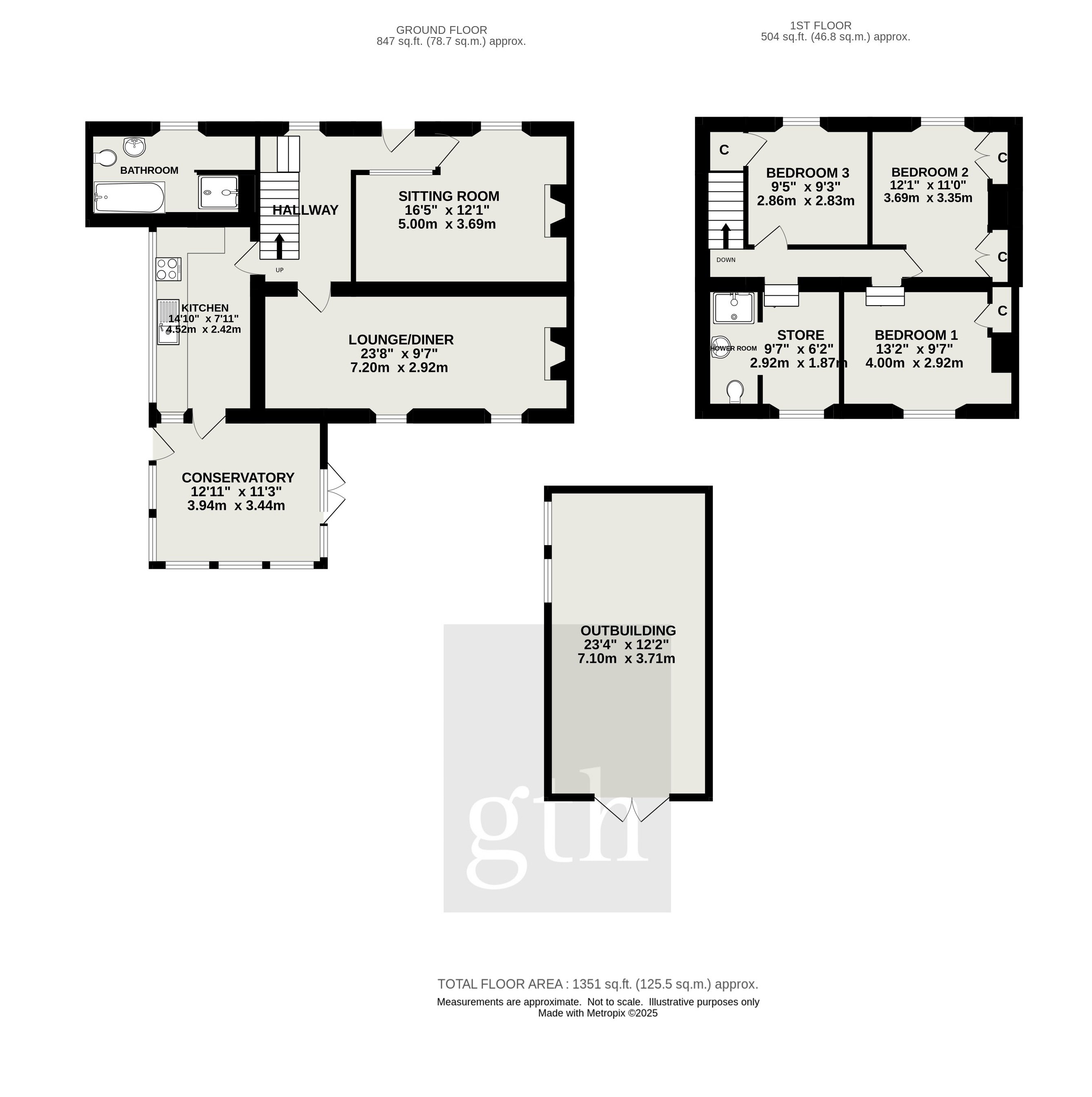 Withyhays Cottage,, Broadway Road, Somerton floorplan