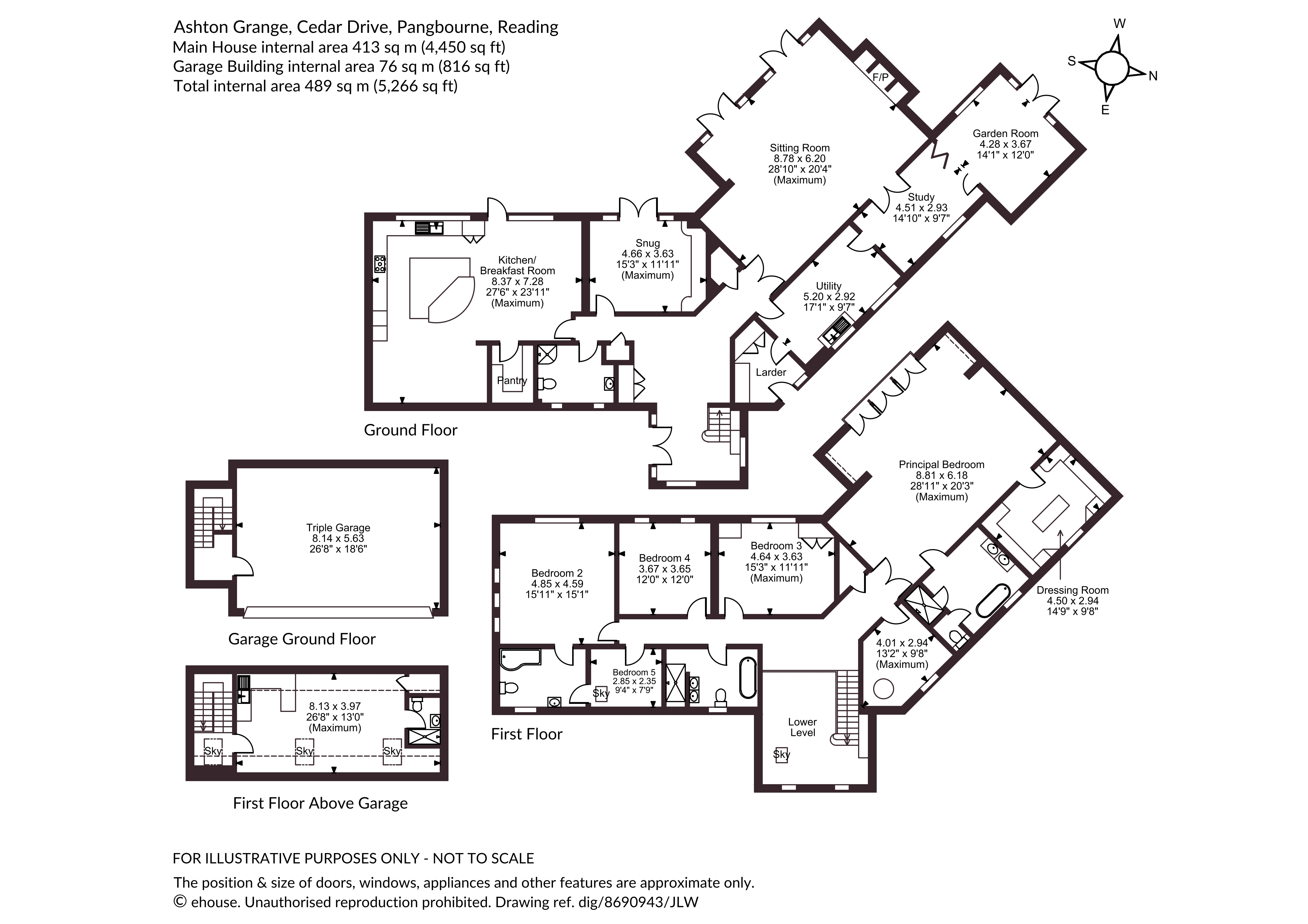 Ashton Grange,, Cedar Drive, Berkshire floorplan