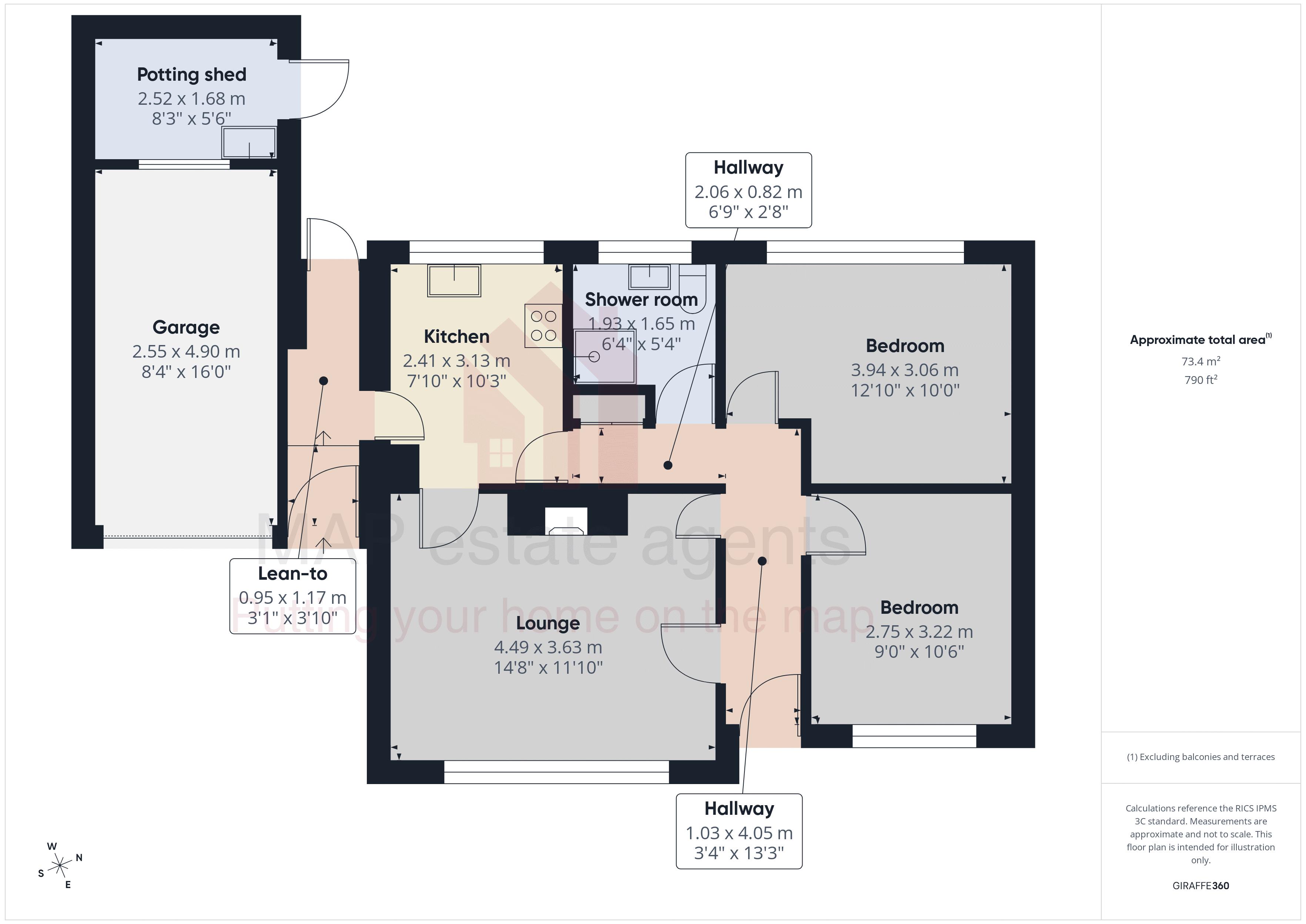 12, Cunningham Park, Penryn floorplan