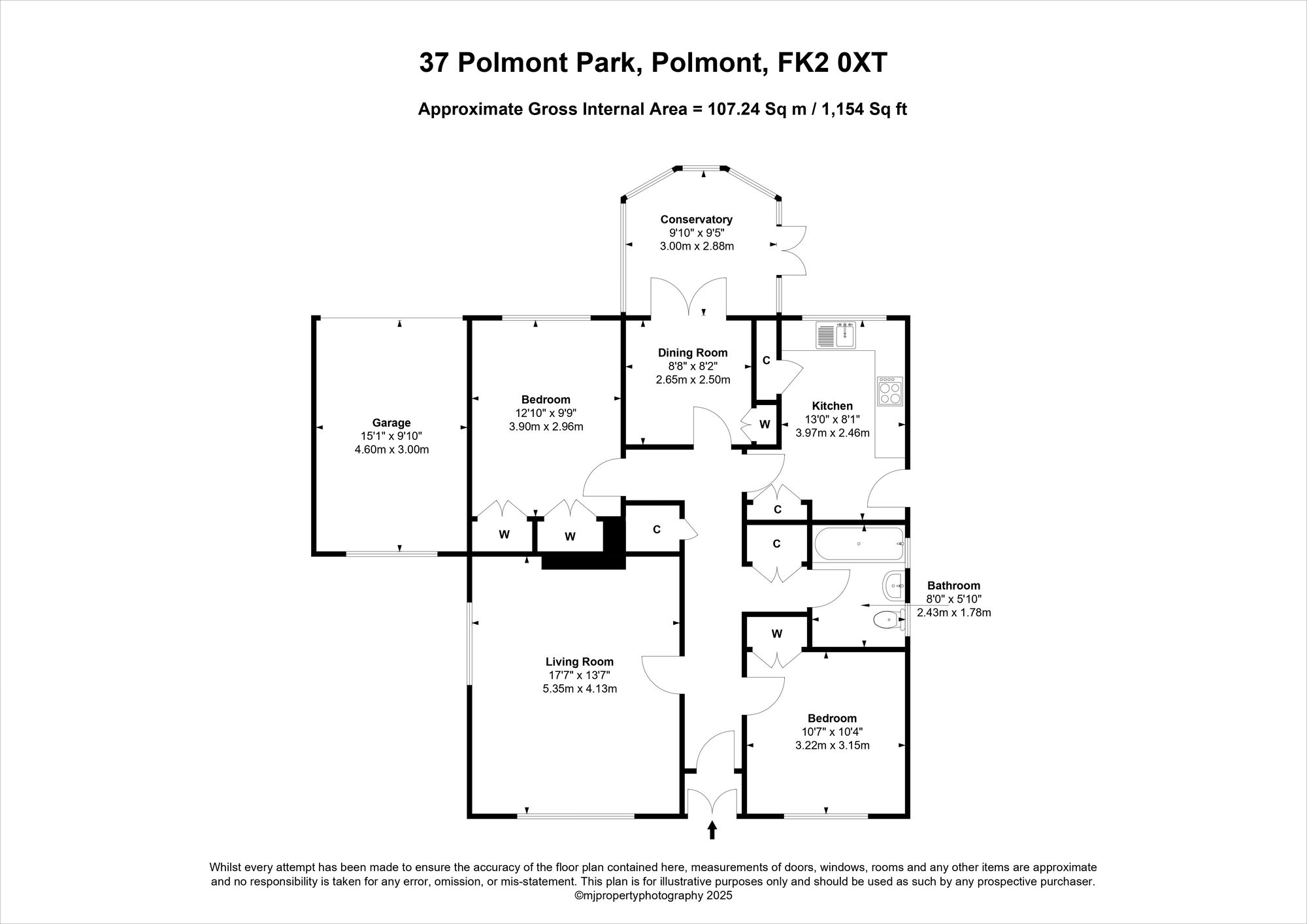 37 Polmont Park, Falkirk floorplan