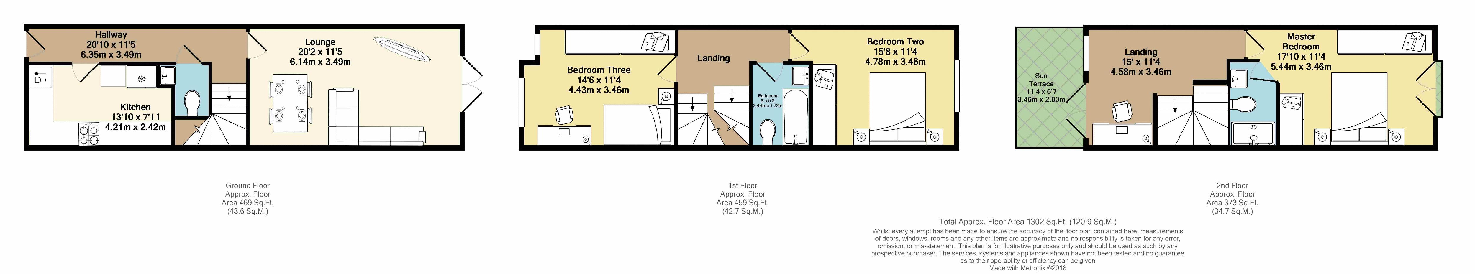 3 Bedrooms Terraced house to rent in Cotterells, Hemel Hempstead HP1