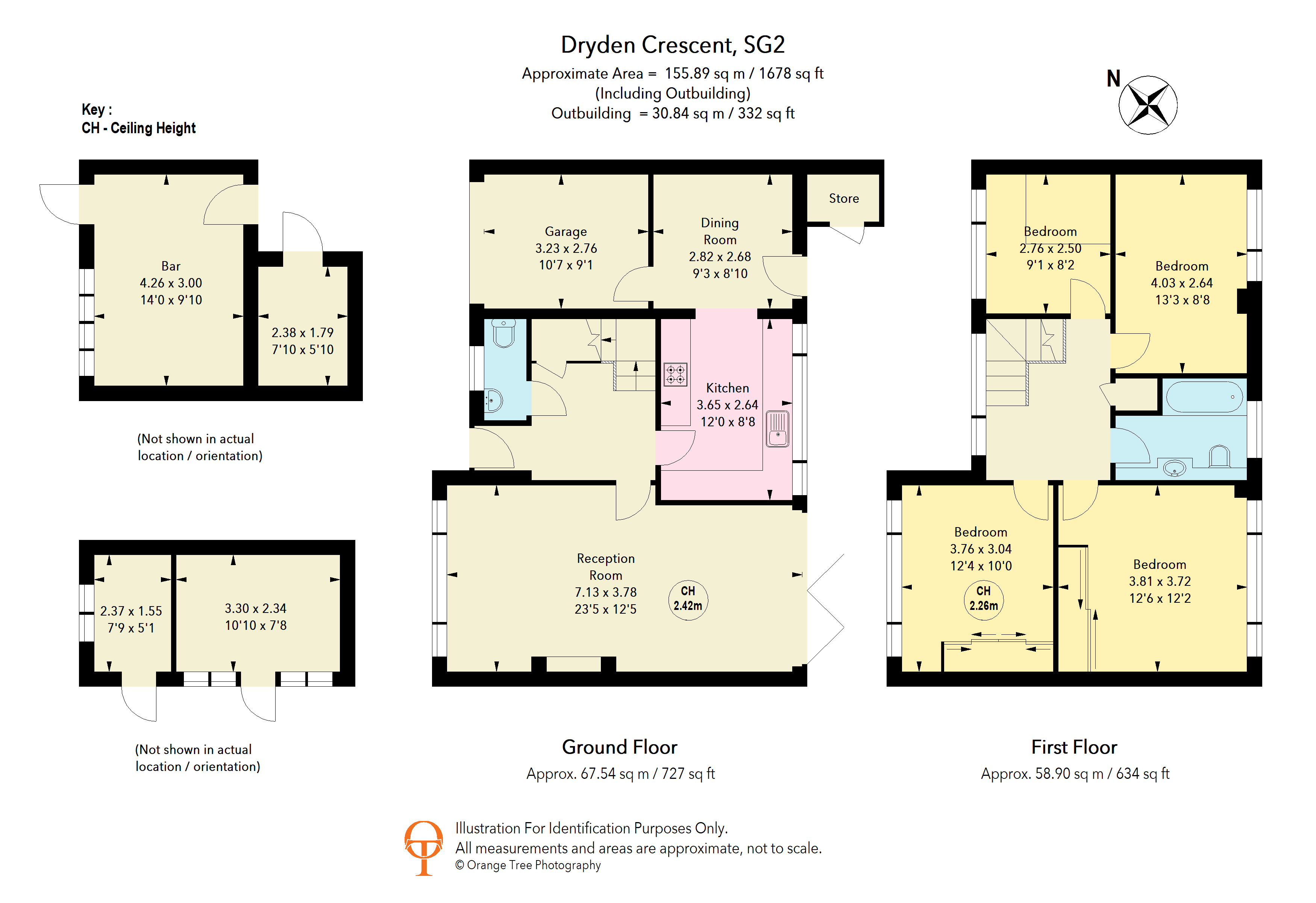 26, Dryden Crescent, Stevenage floorplan