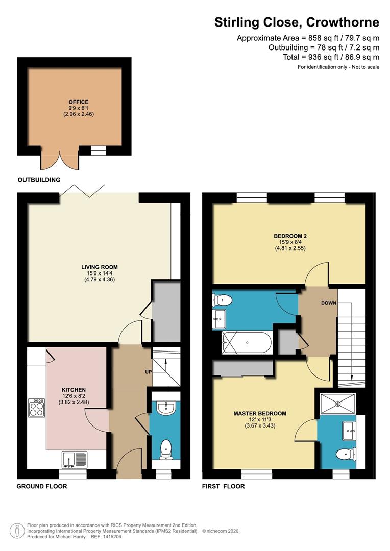19, Stirling Close, Crowthorne floorplan