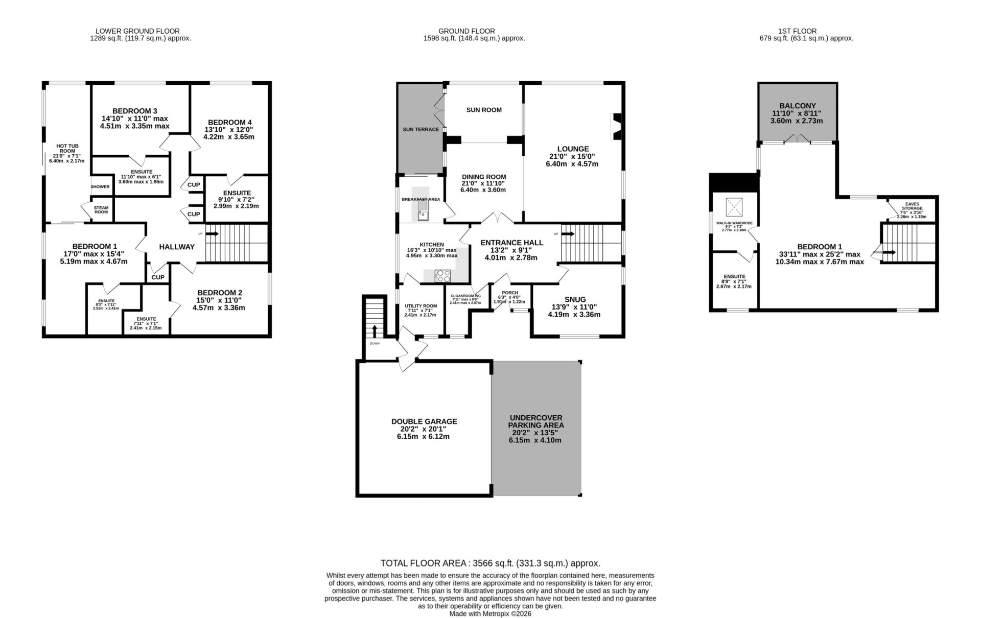 60,Majestic Drive, Onchan floorplan