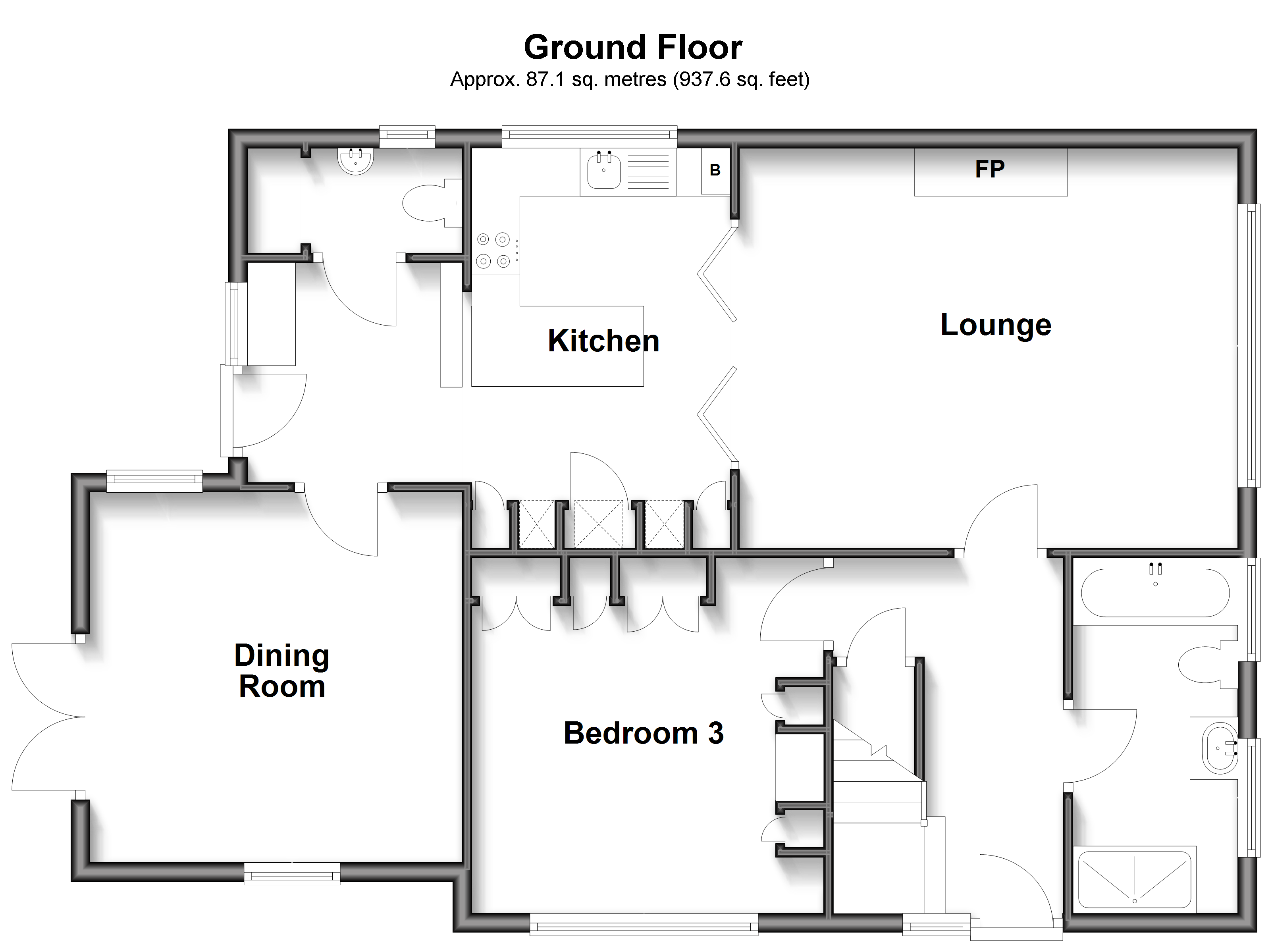 8, Corrance Green, Maidstone floorplan