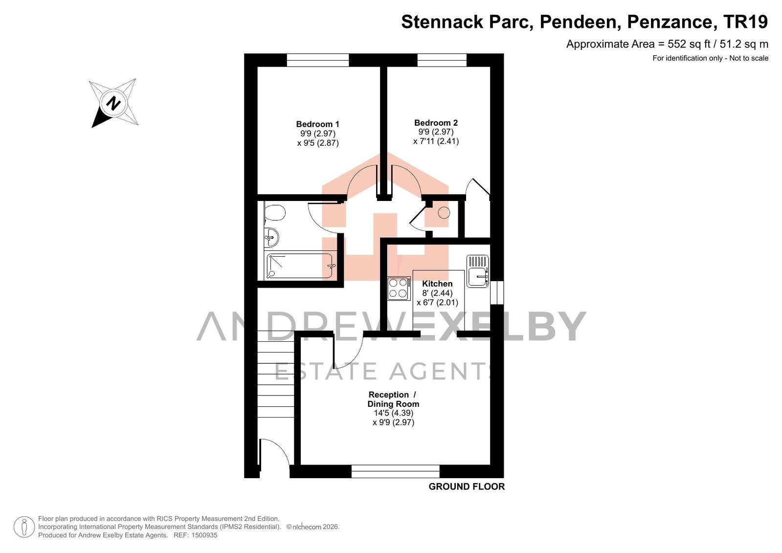 17, Stennack Parc, Penzance floorplan