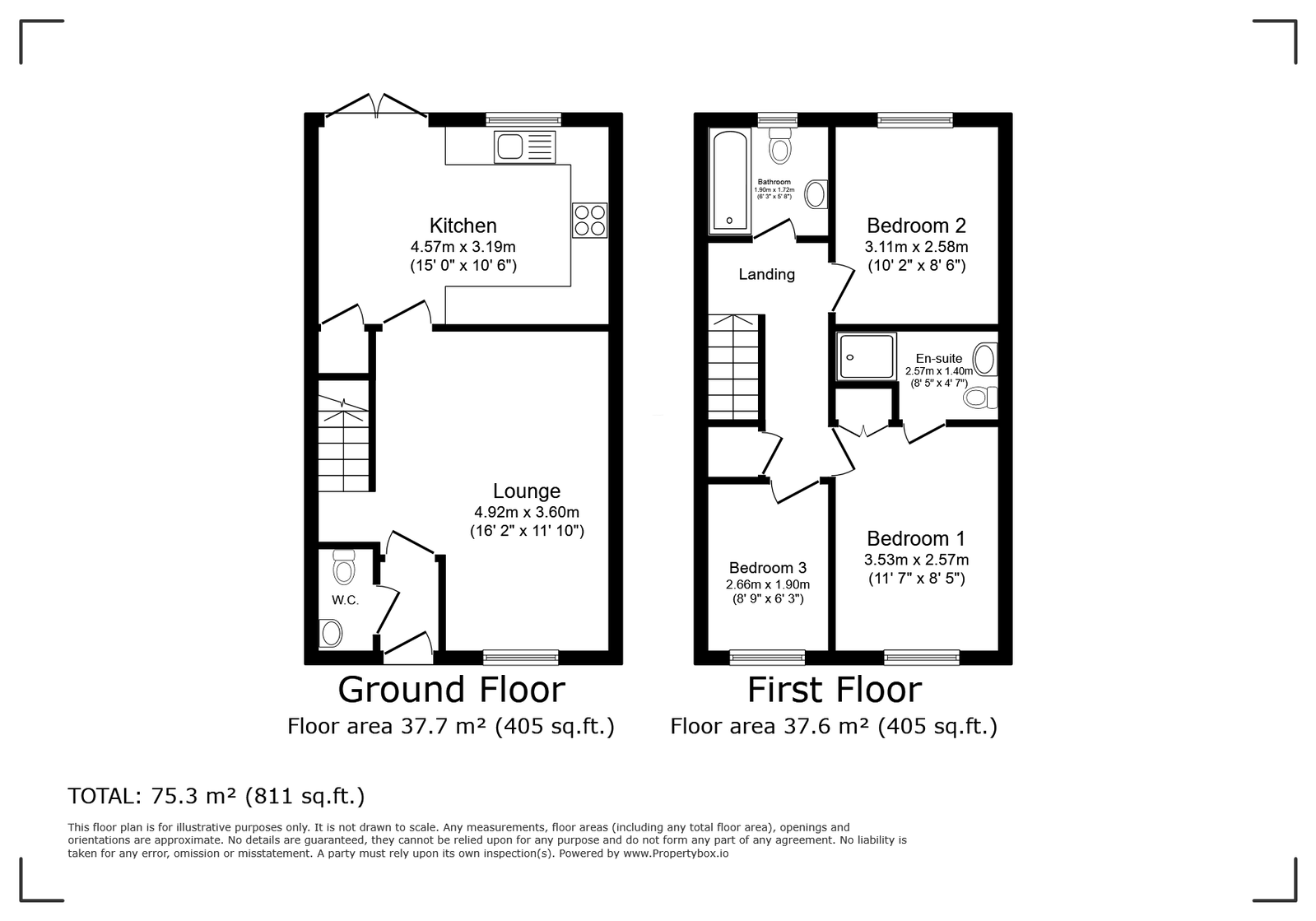 12, Lakeside Drive, Bedford floorplan