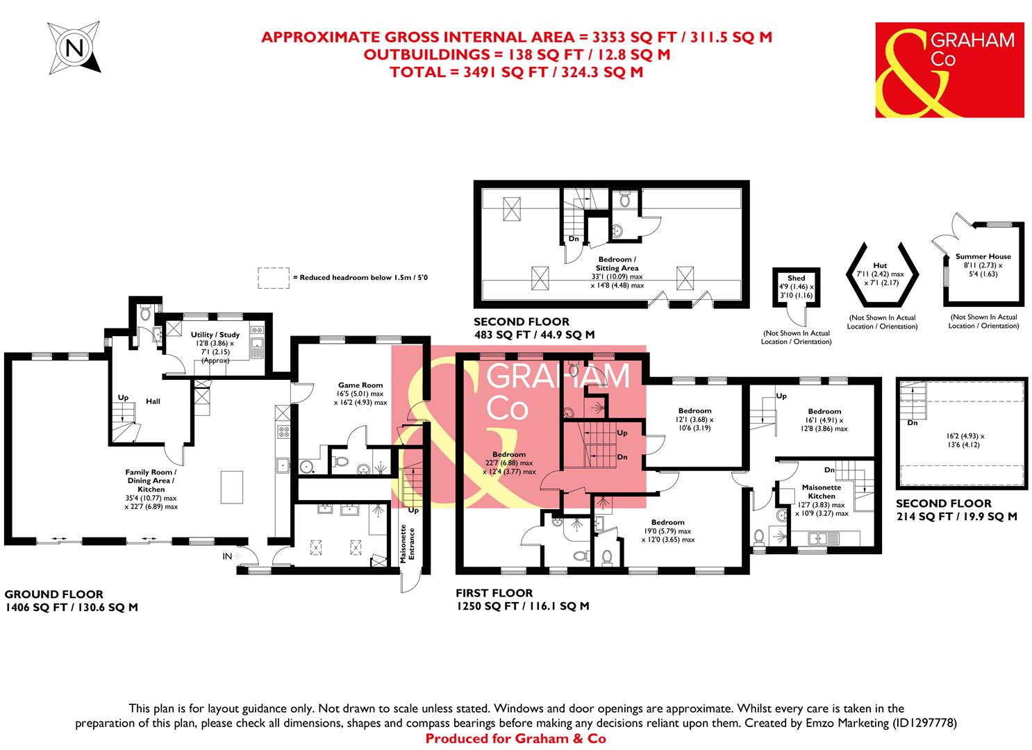 58, Borkum Close, Andover floorplan