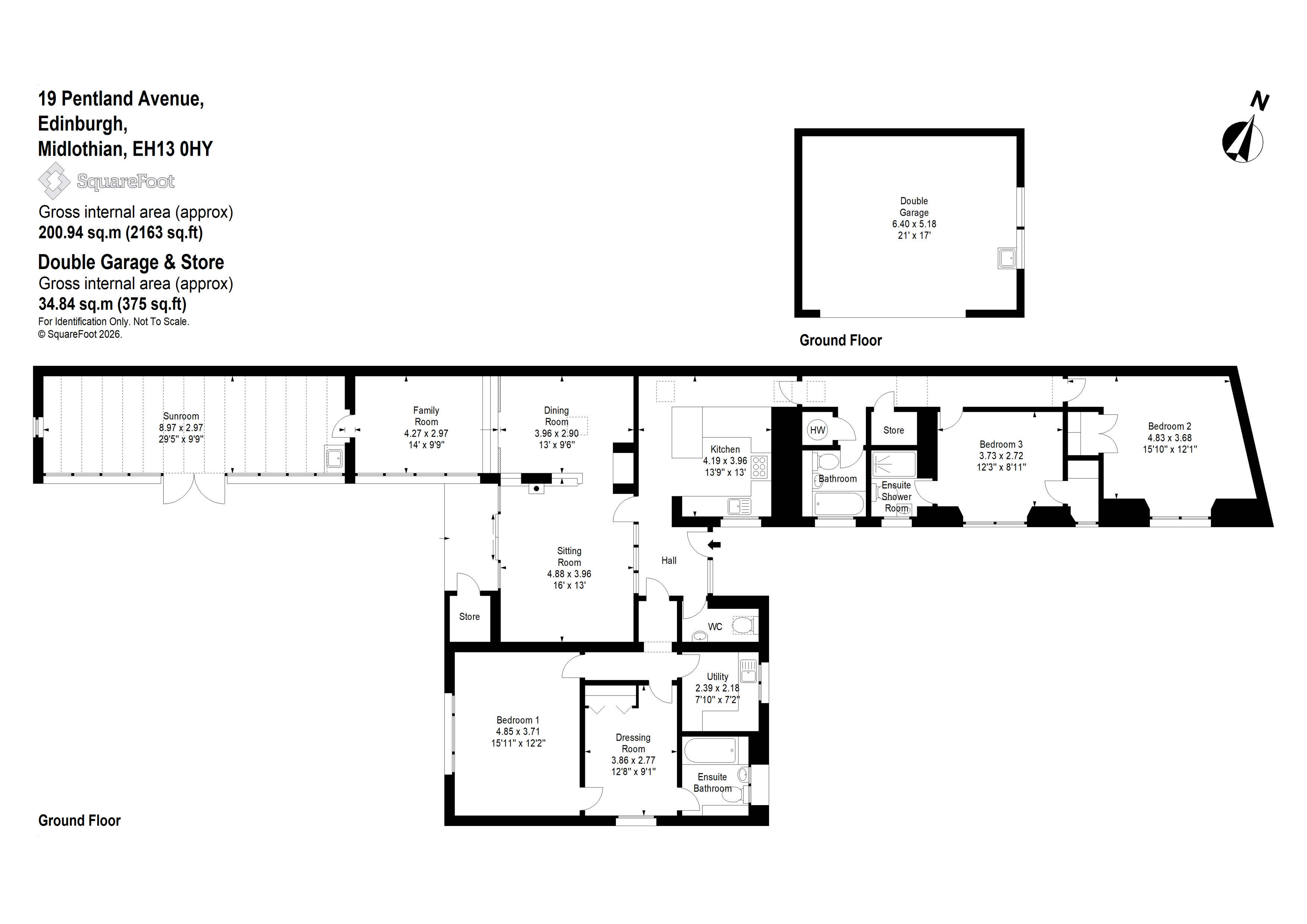 19, Pentland Avenue, Colinton, Edinburgh, EH13 floorplan