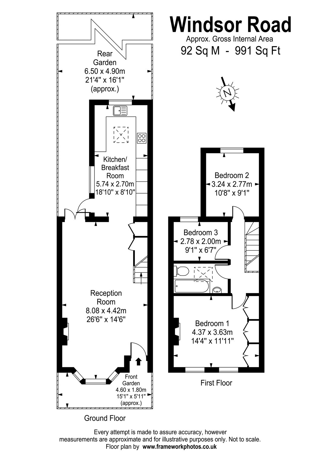 Windsor Road, Kew, Surrey TW9, 3 bedroom property for sale 58946821