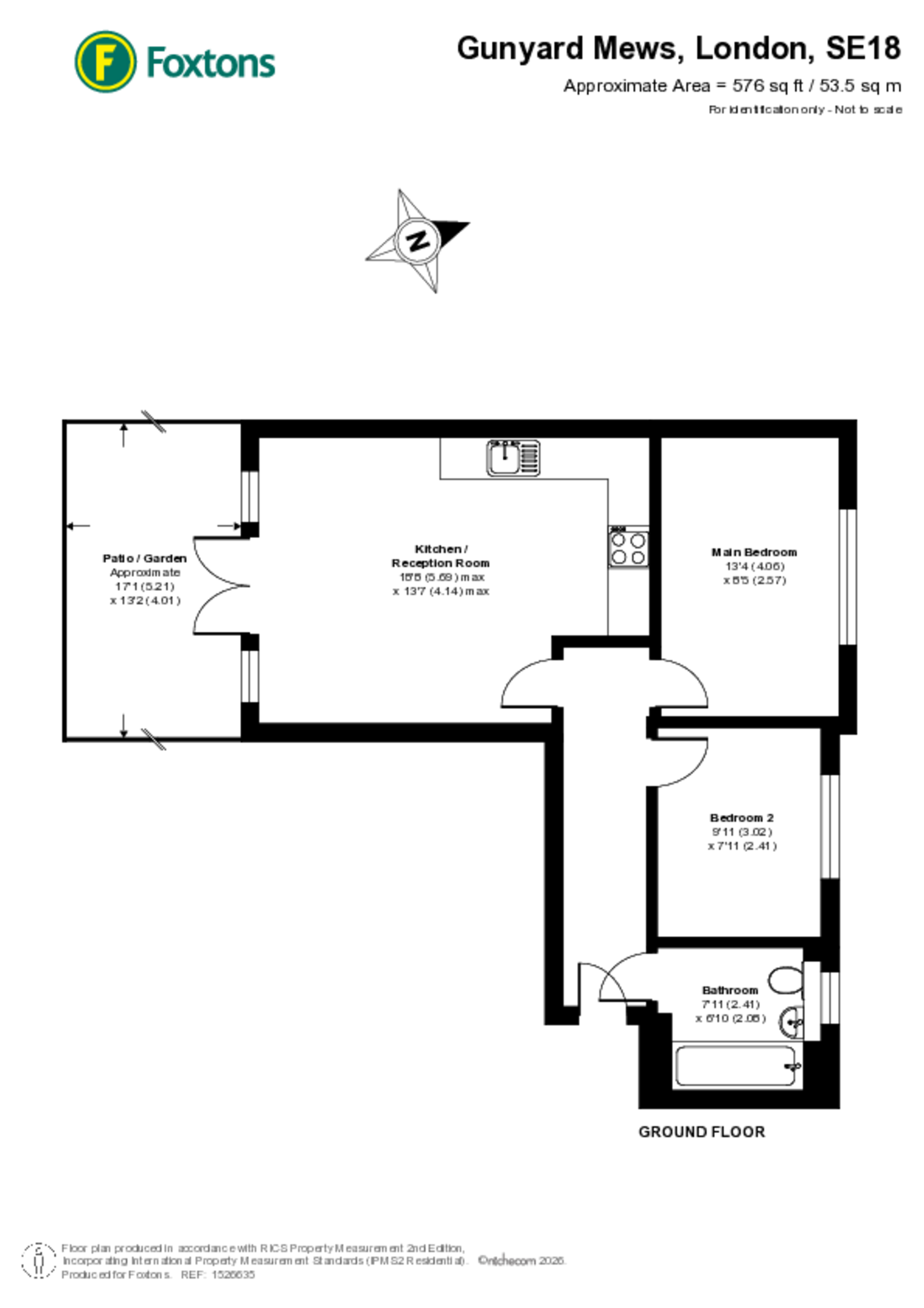 Lancaster House, Woolwich floorplan