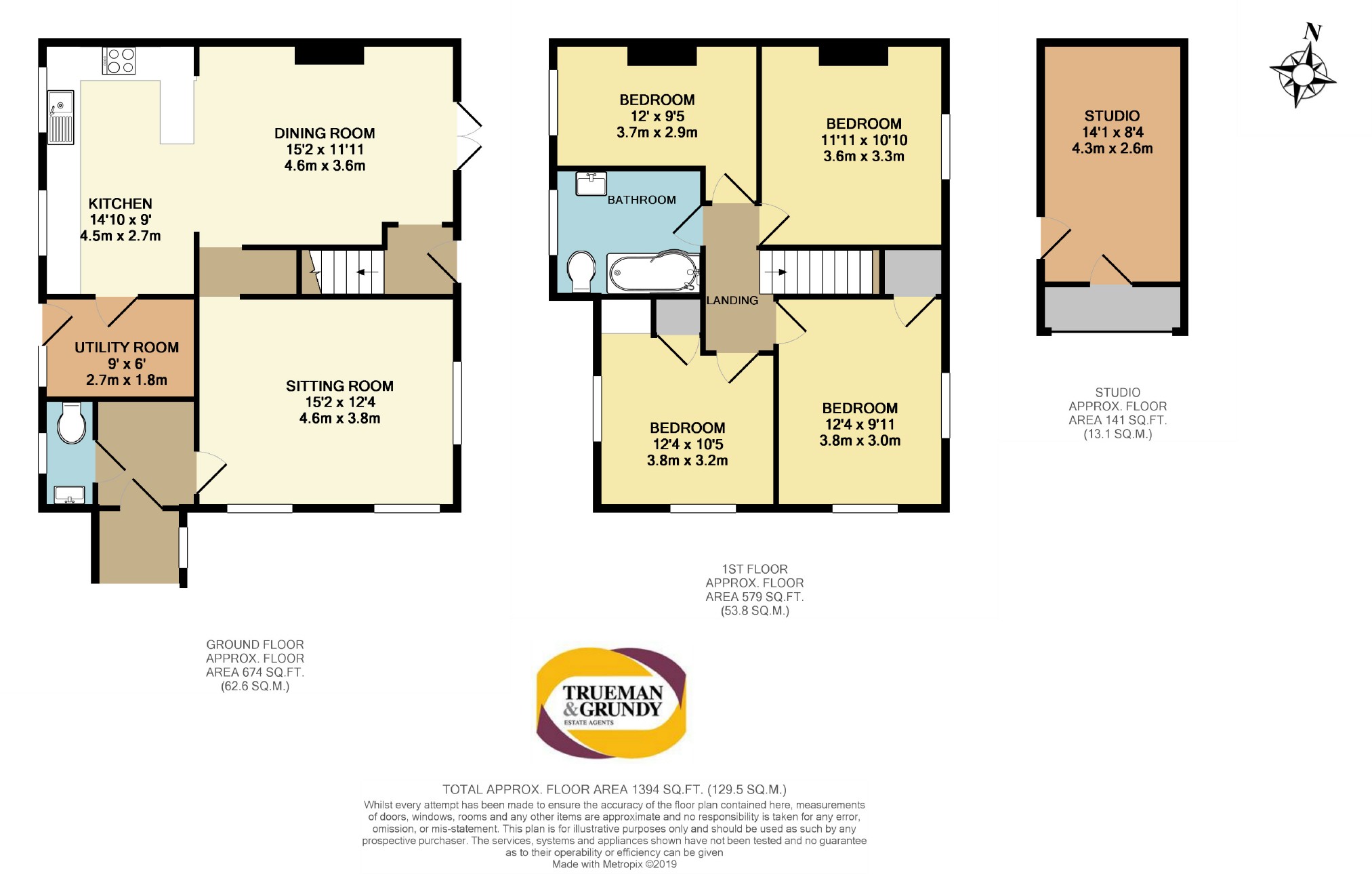 4 Bedrooms Semi-detached house for sale in Lodge Hill Road, Farnham, Surrey GU10