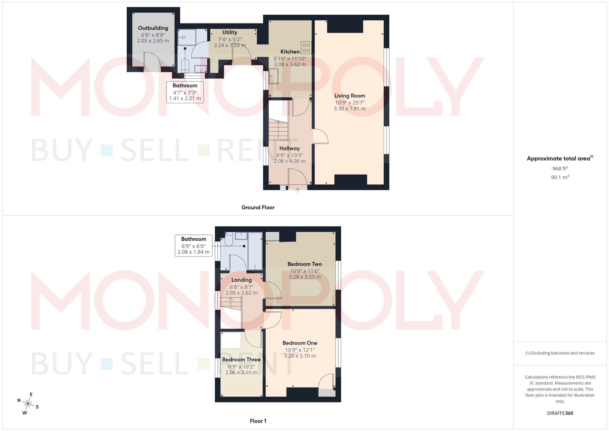 10 Mwyn Ffordd, Wrexham floorplan