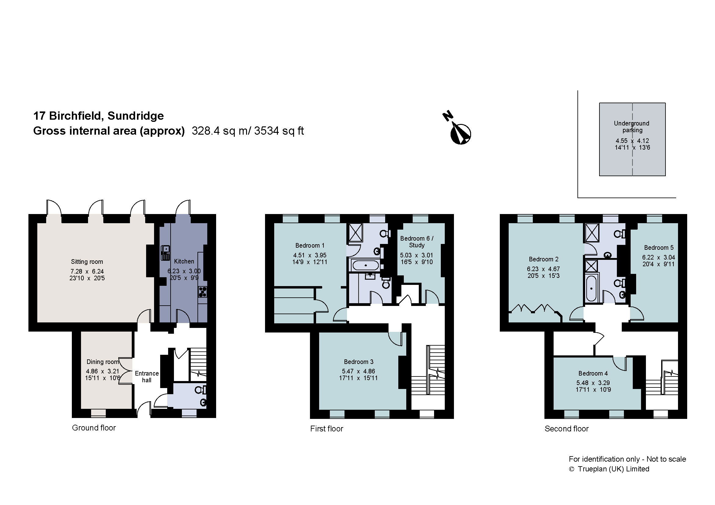 Birchfield, Sundridge, Sevenoaks, Kent TN14, 5 bedroom terraced house