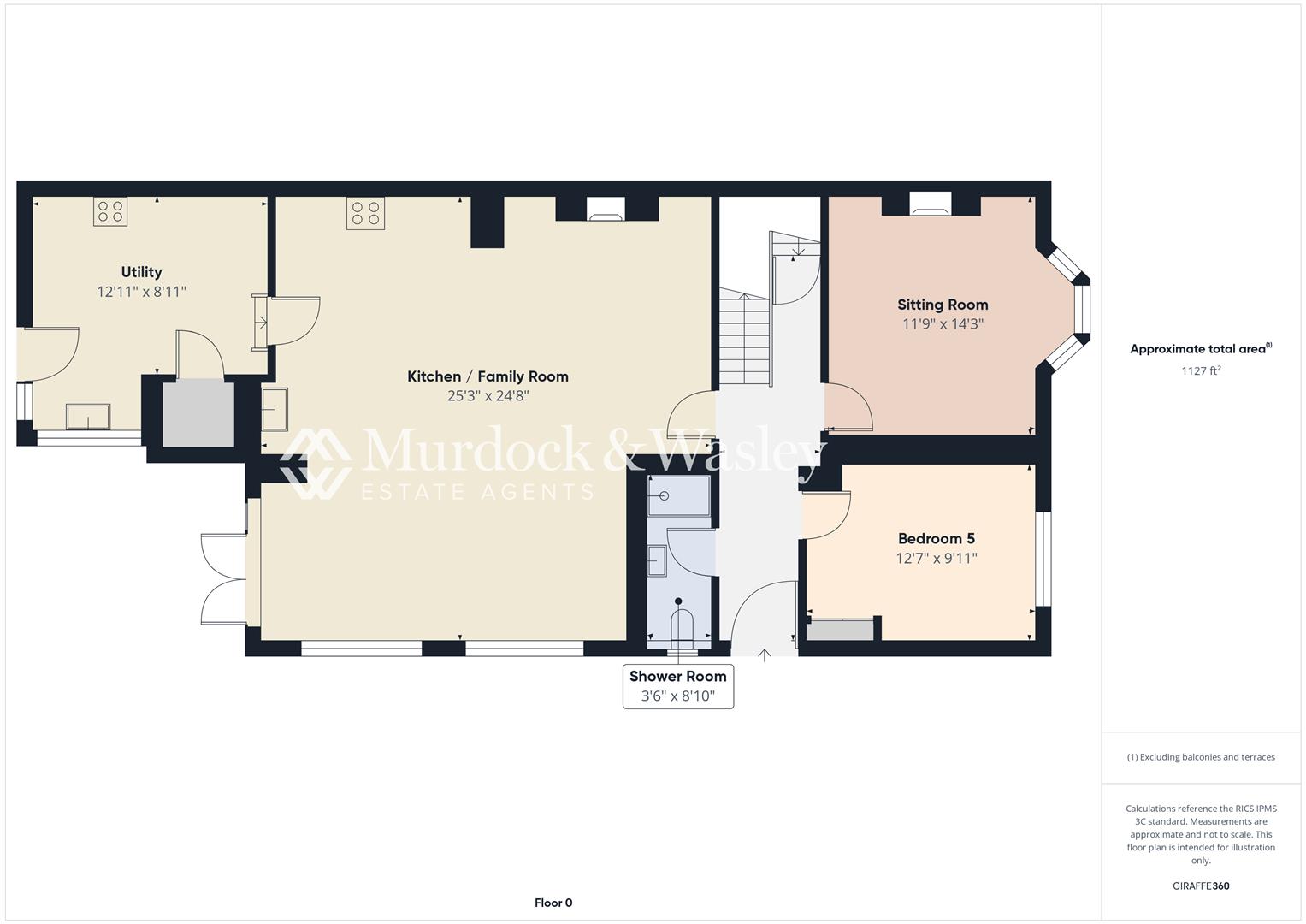 2 Oak Villas,, Station Road, Gloucester floorplan