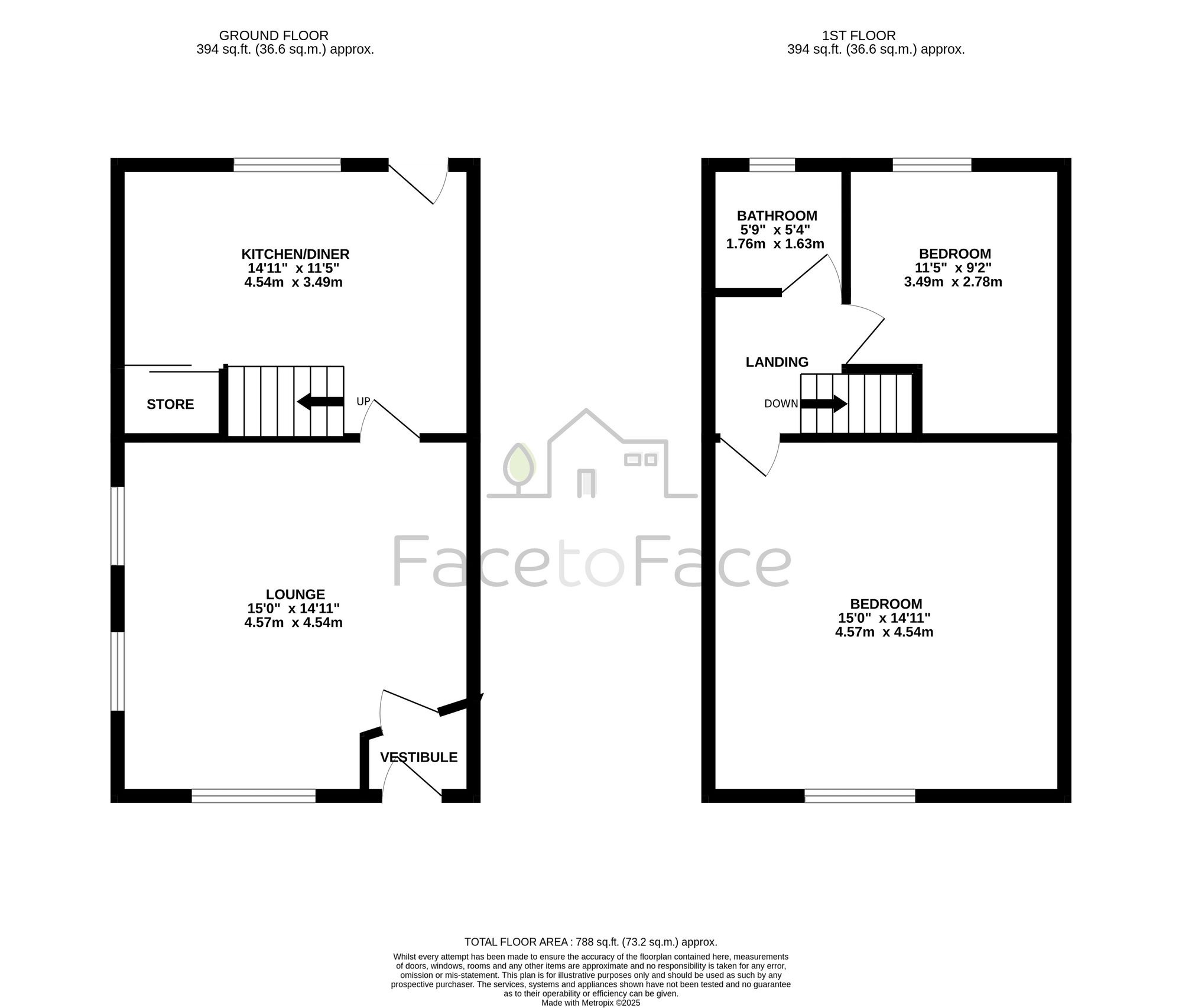 52 Sholver Lane, Oldham floorplan