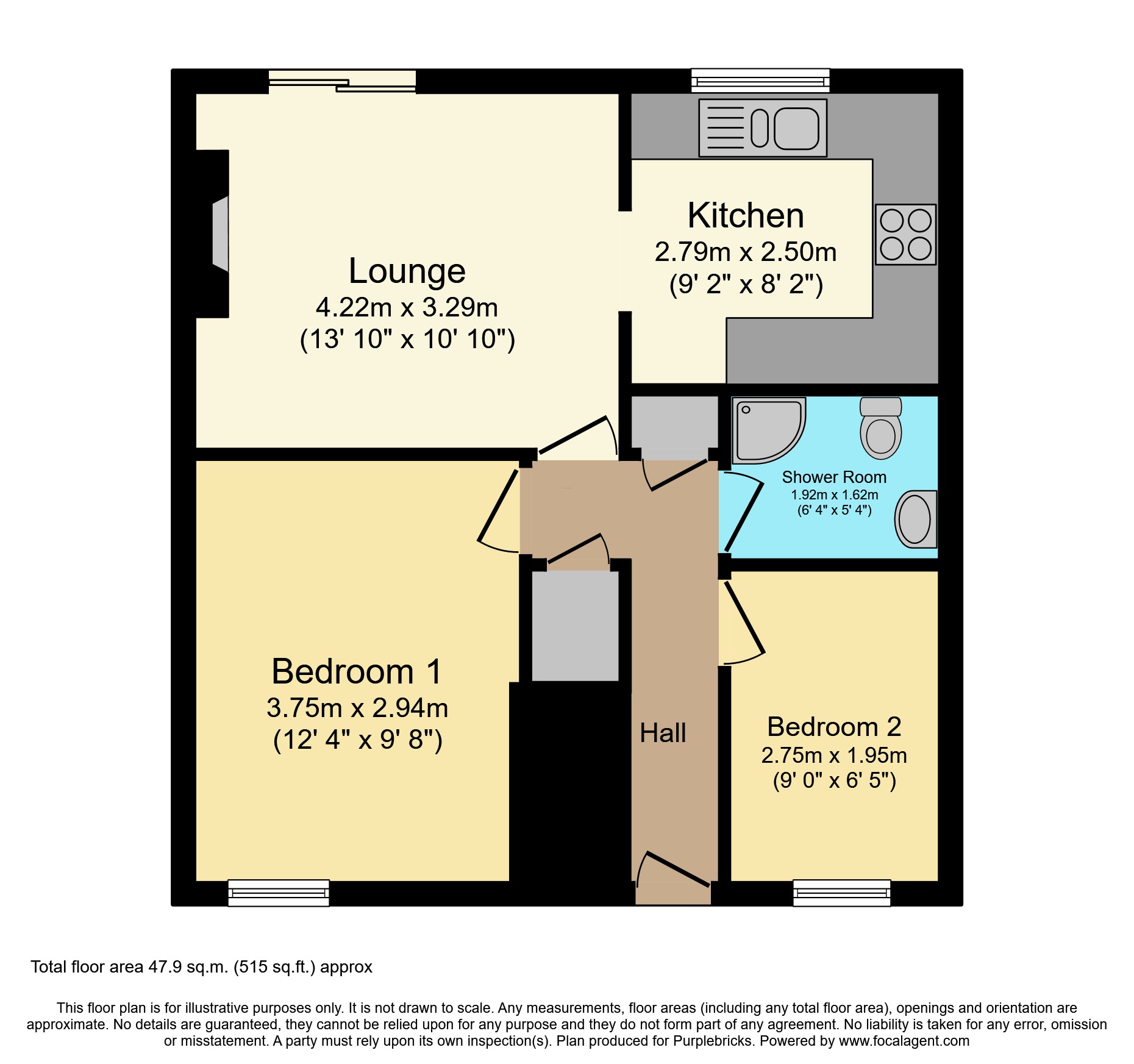 54, Glan Aber Park, Liverpool floorplan