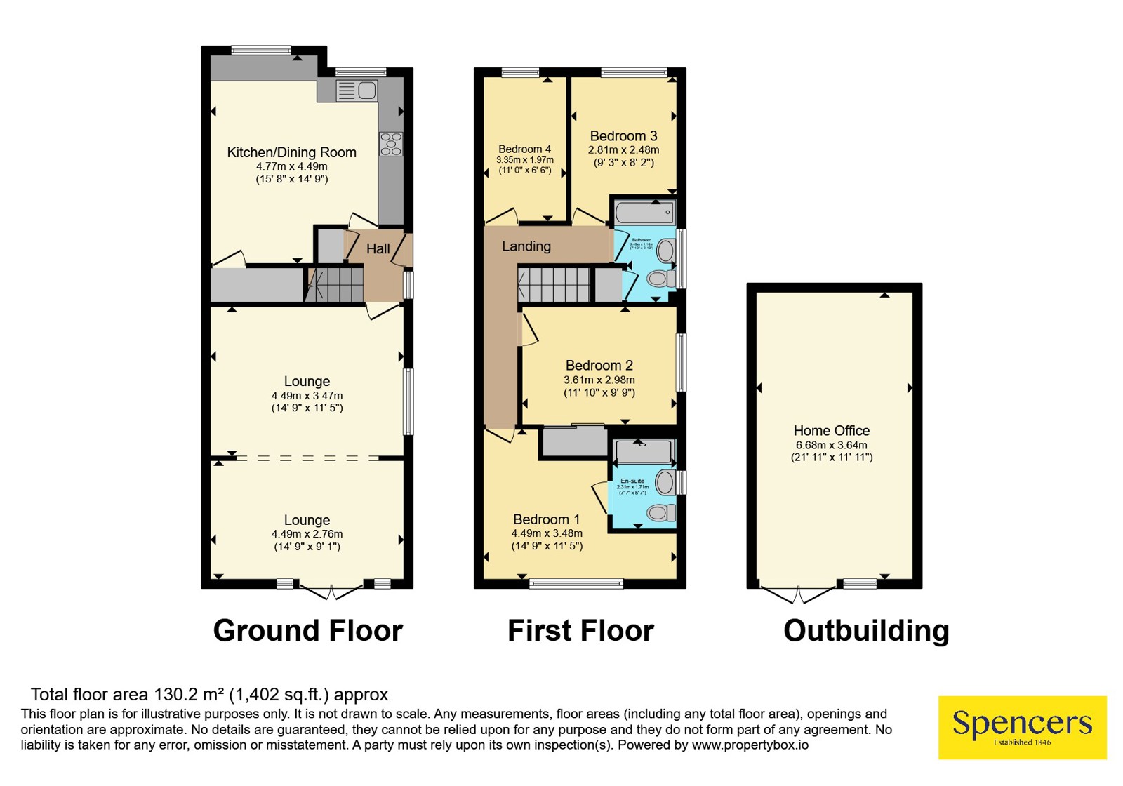 47, Beacon Avenue, Leicester floorplan