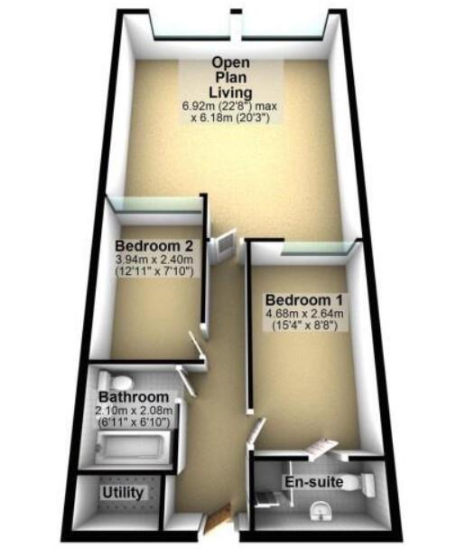 31, Mather Lane, Leigh floorplan