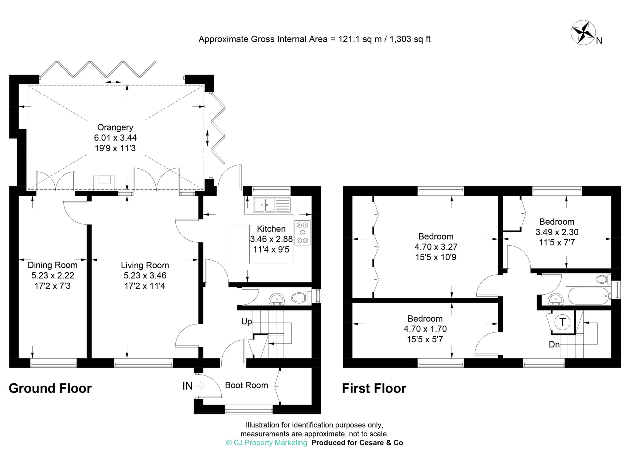 10a, Meadow Close, Tring floorplan