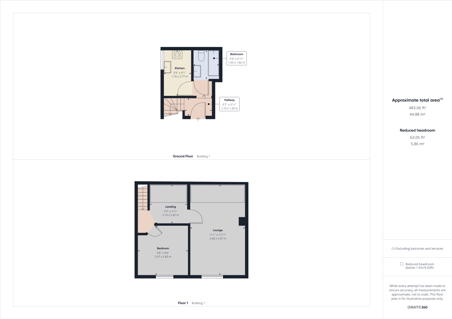 Flat 1, 84a Barton Street, Tewkesbury floorplan