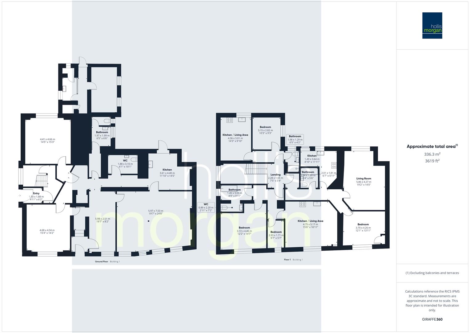 Former Bank Premises + 3 Flats, Huntspill Road, Somerset floorplan