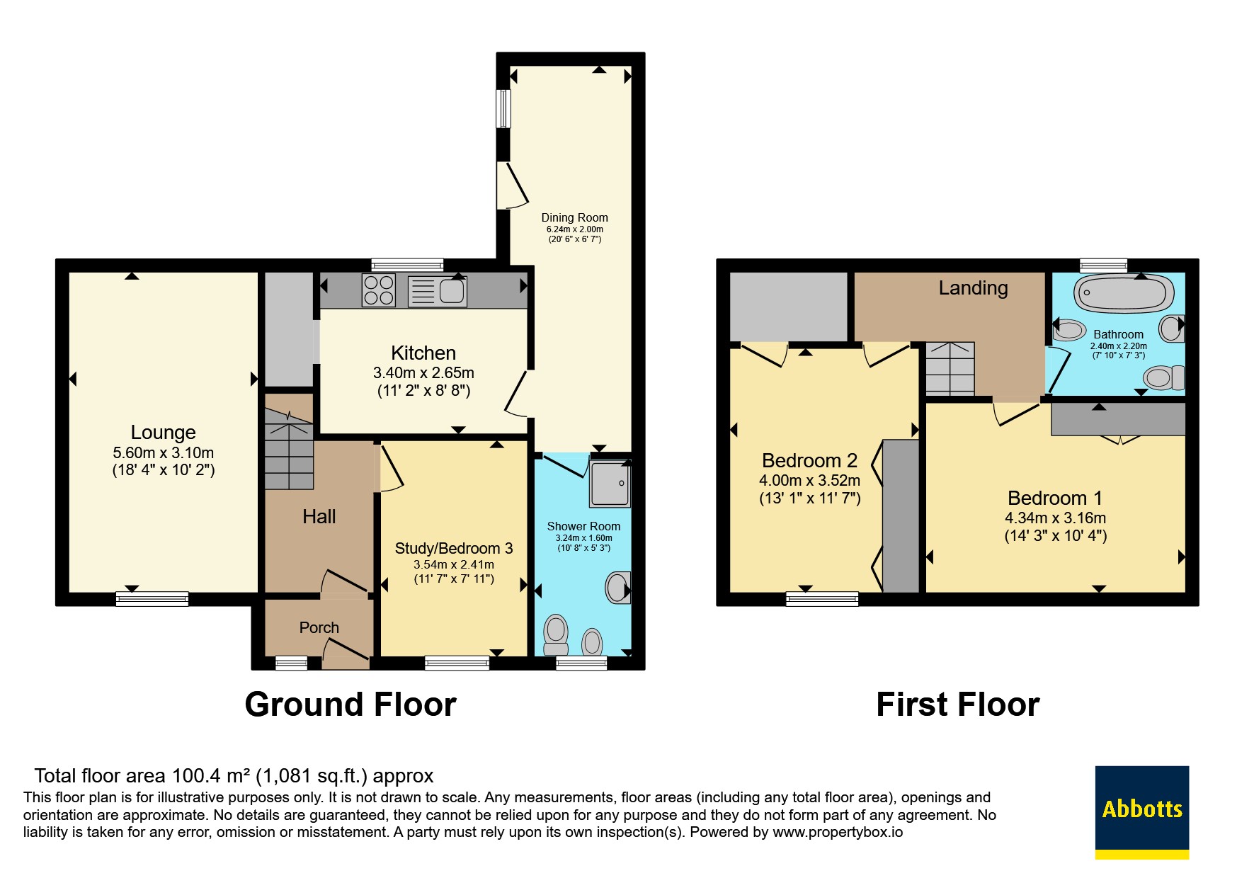 57, Crown Hill, Essex floorplan