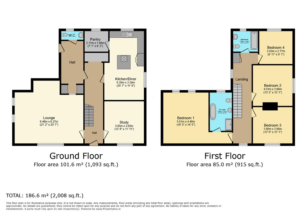 11, Downham Road, Wisbech floorplan