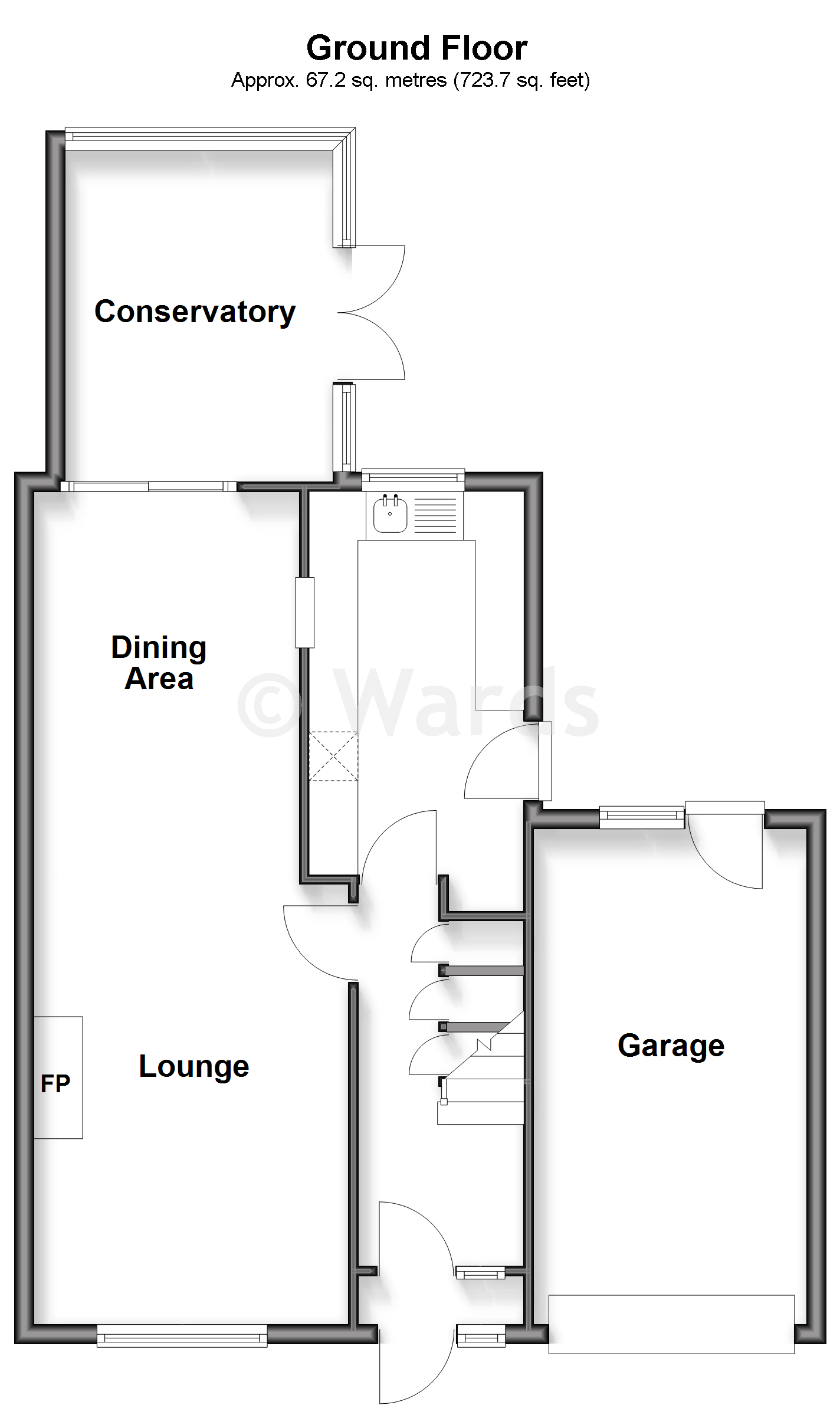 6, Hawthorne Close, Dover floorplan