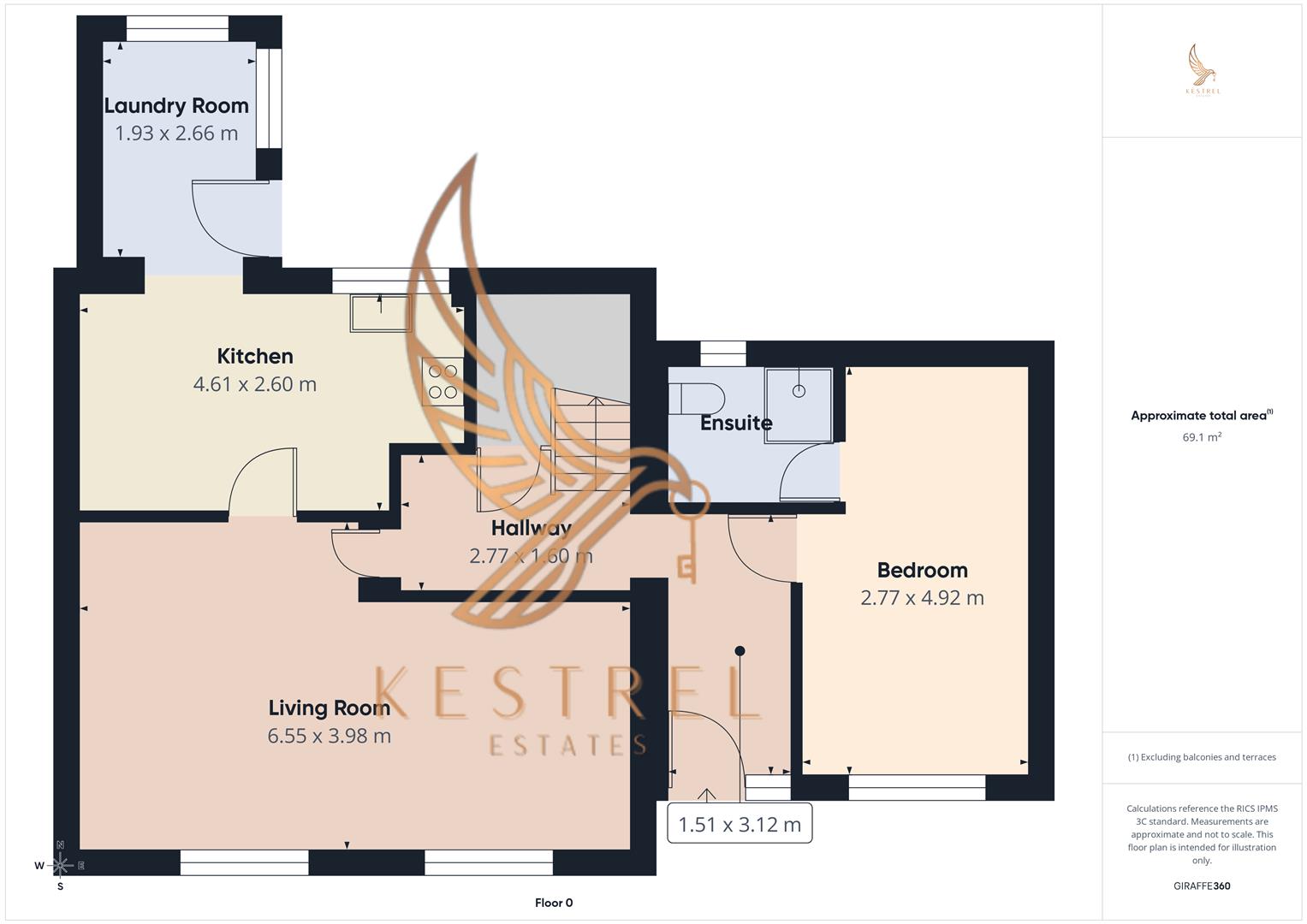 13, Camp Road, South Kirkby floorplan