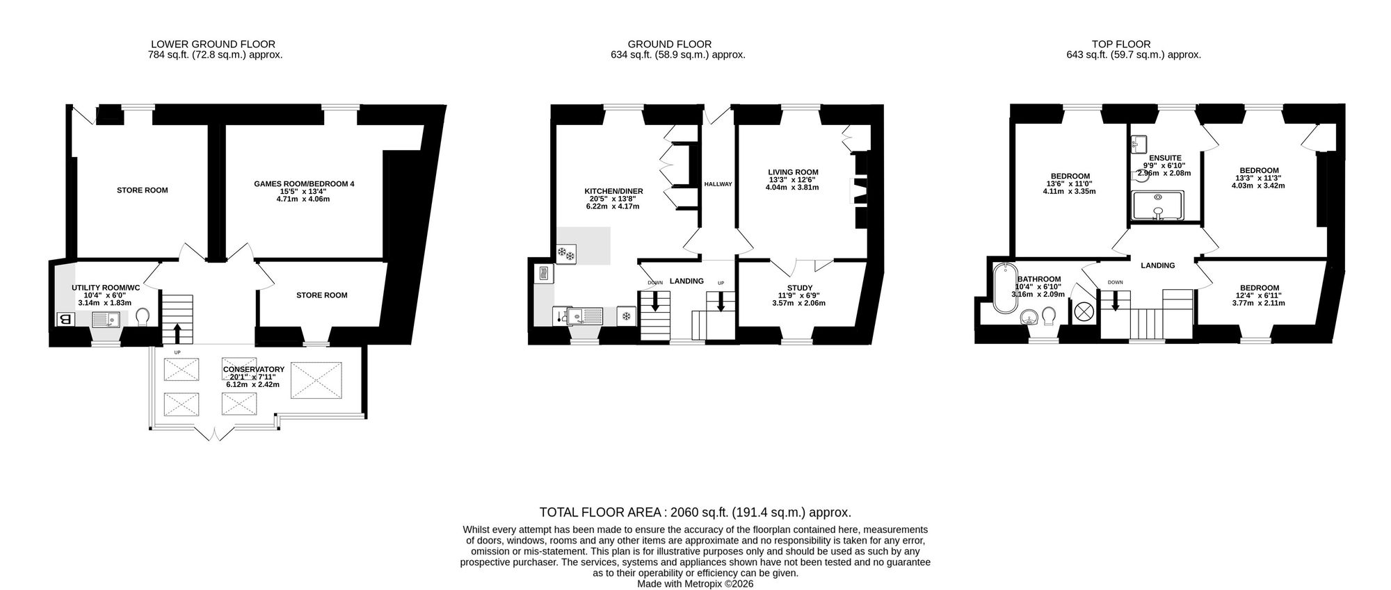 9 New Street, Penryn floorplan