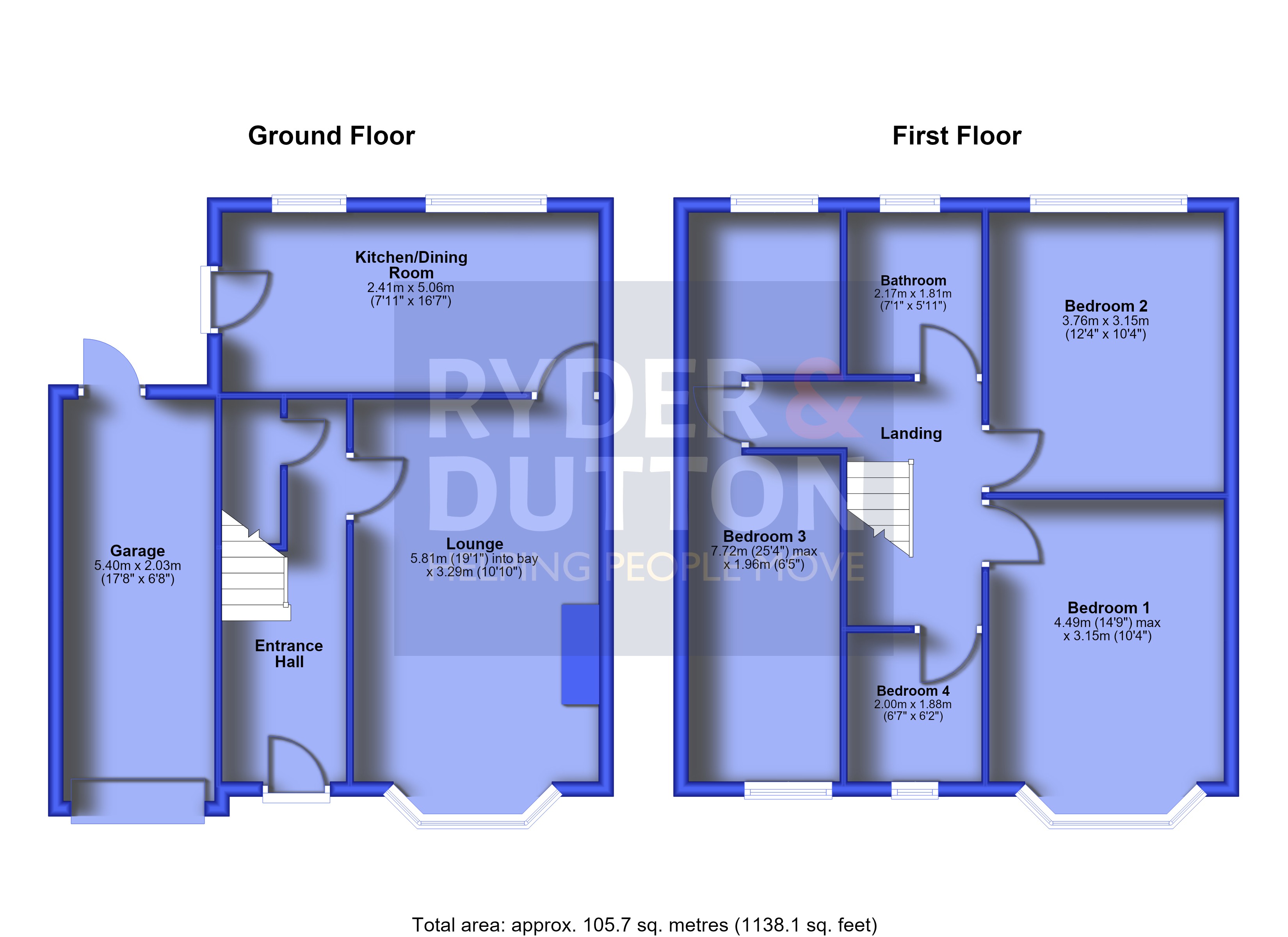 Miriam Street, Manchester floorplan