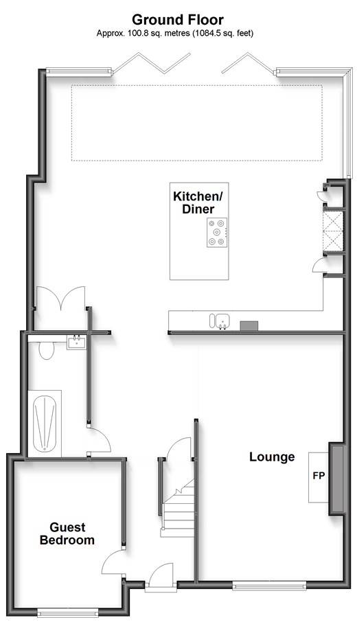 Court Lane, Hadlow, Tonbridge, Kent TN11, 5 bedroom semidetached house