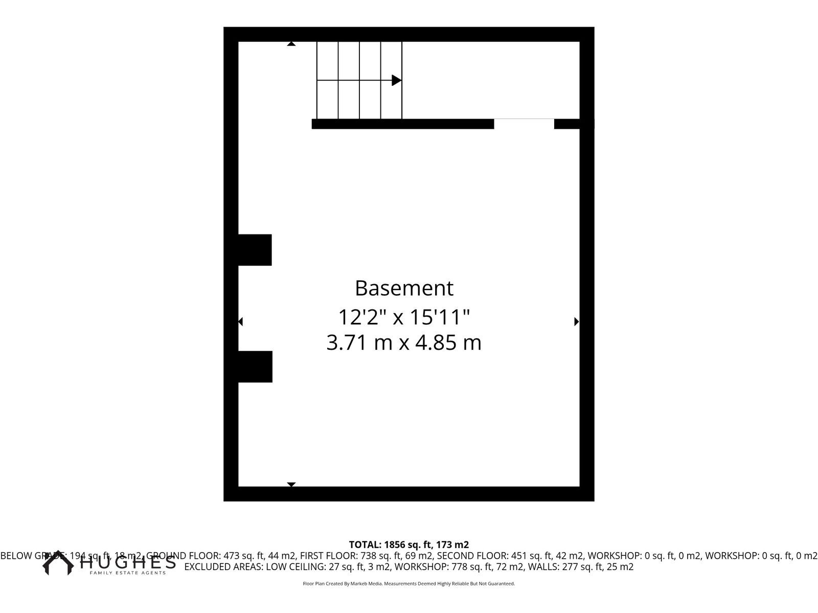 17 & 17A, Oakland Road, Sheffield floorplan