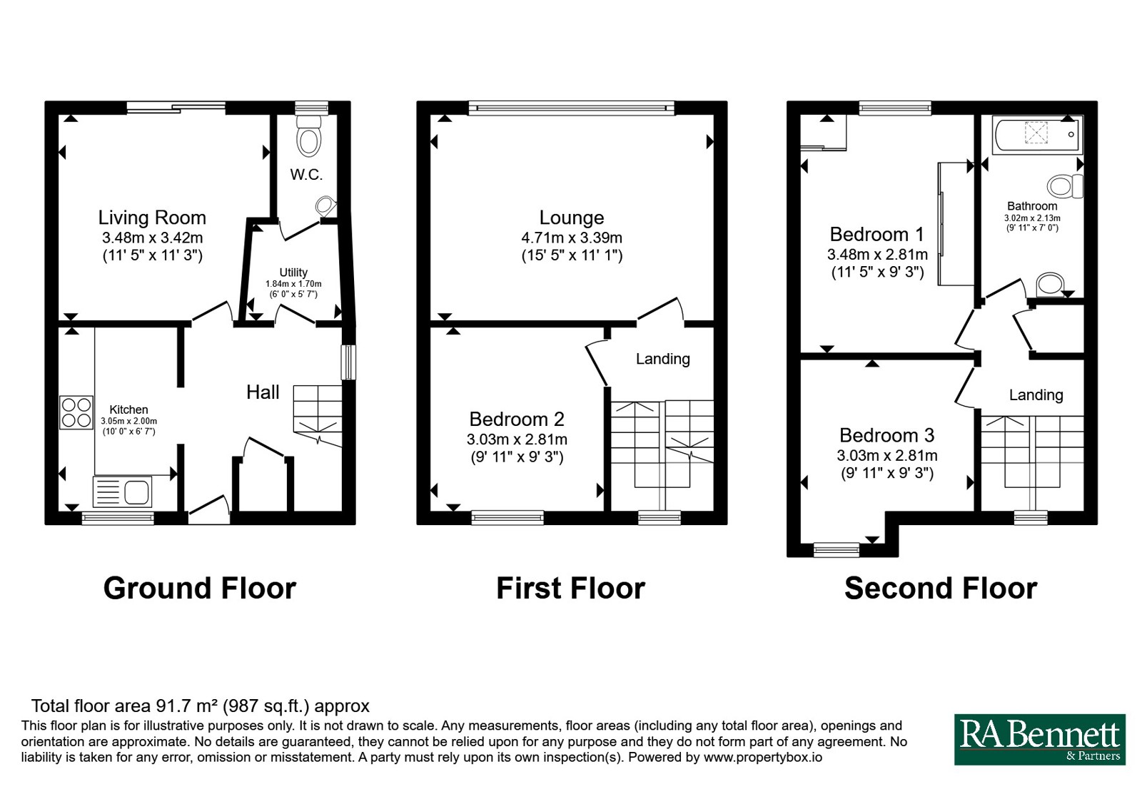 5, Puckerings Lane, Warwickshire floorplan