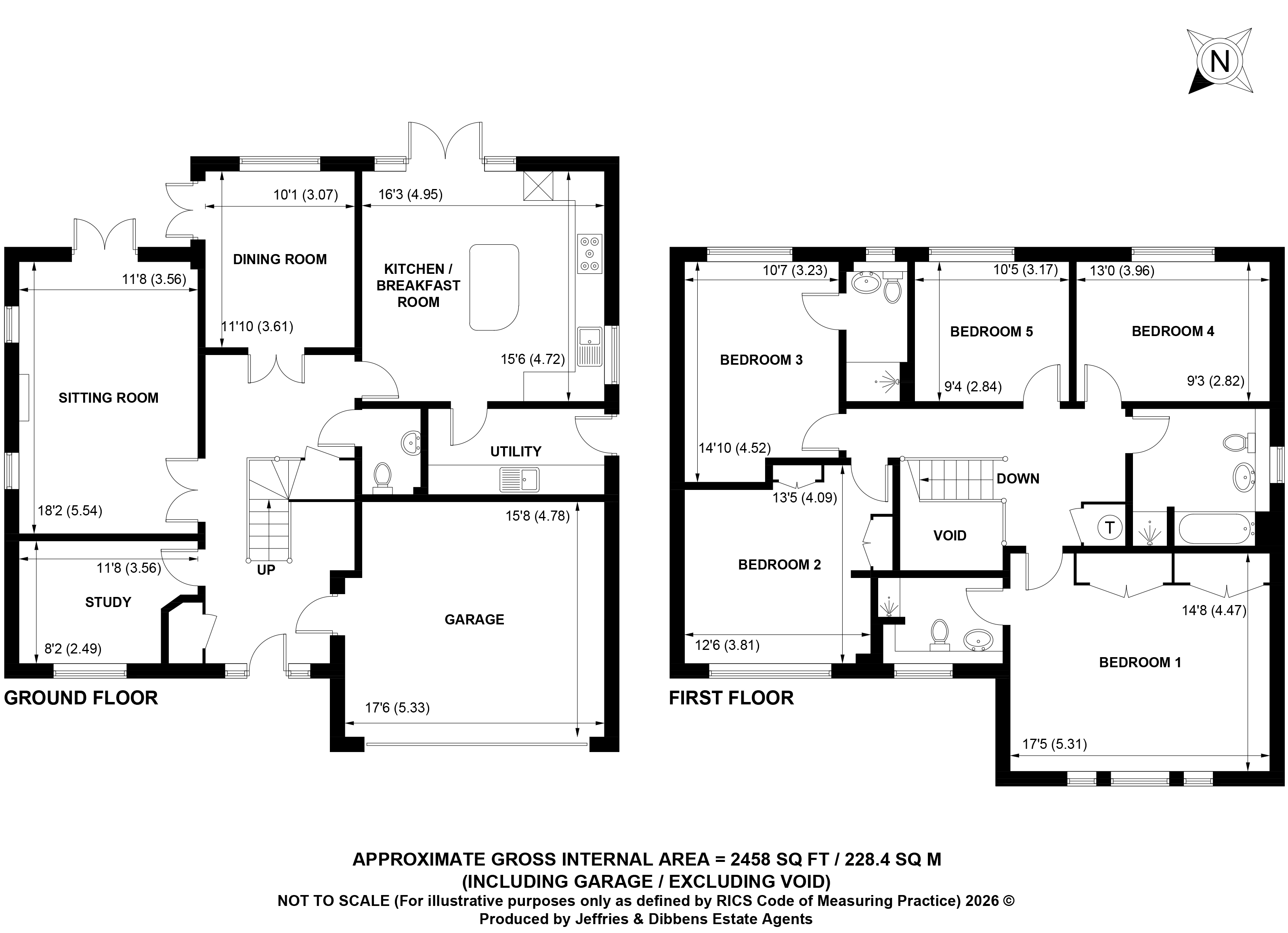 51, Bell Davies Road, Fareham floorplan
