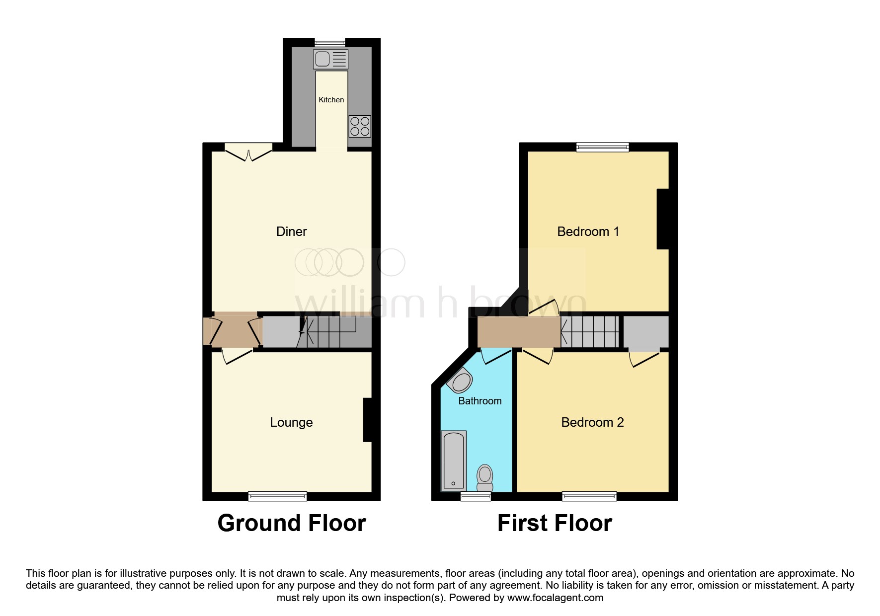 14, Mount Pleasant Road, Rotherham floorplan