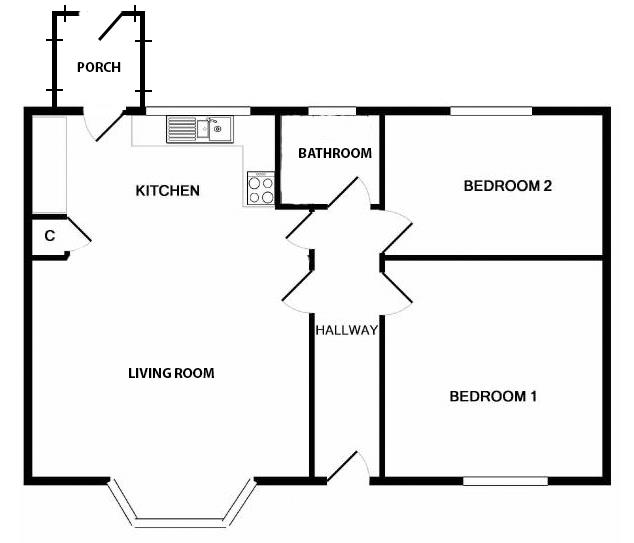30, Beckside, Hornsea floorplan