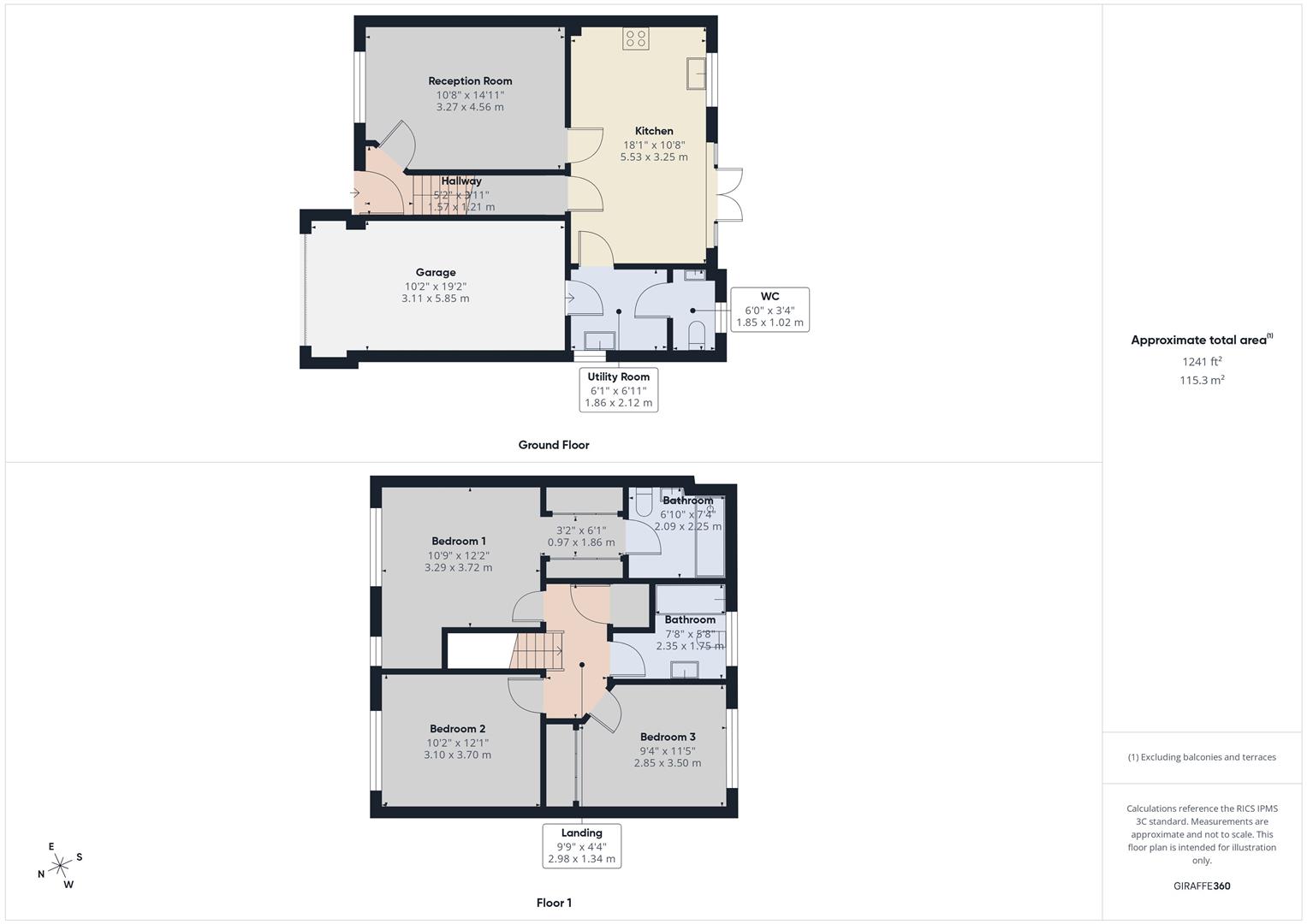 9, Roman Avenue, Nuneaton floorplan