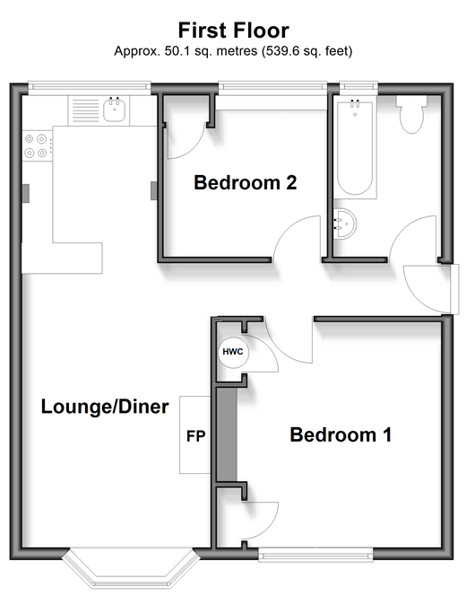 Catlyn Close East Malling, West Malling floorplan