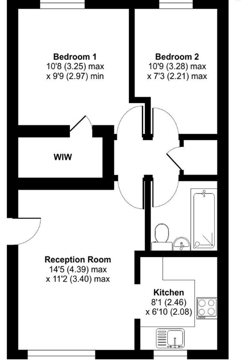 36 Bertrand Way, Greenwich, London floorplan