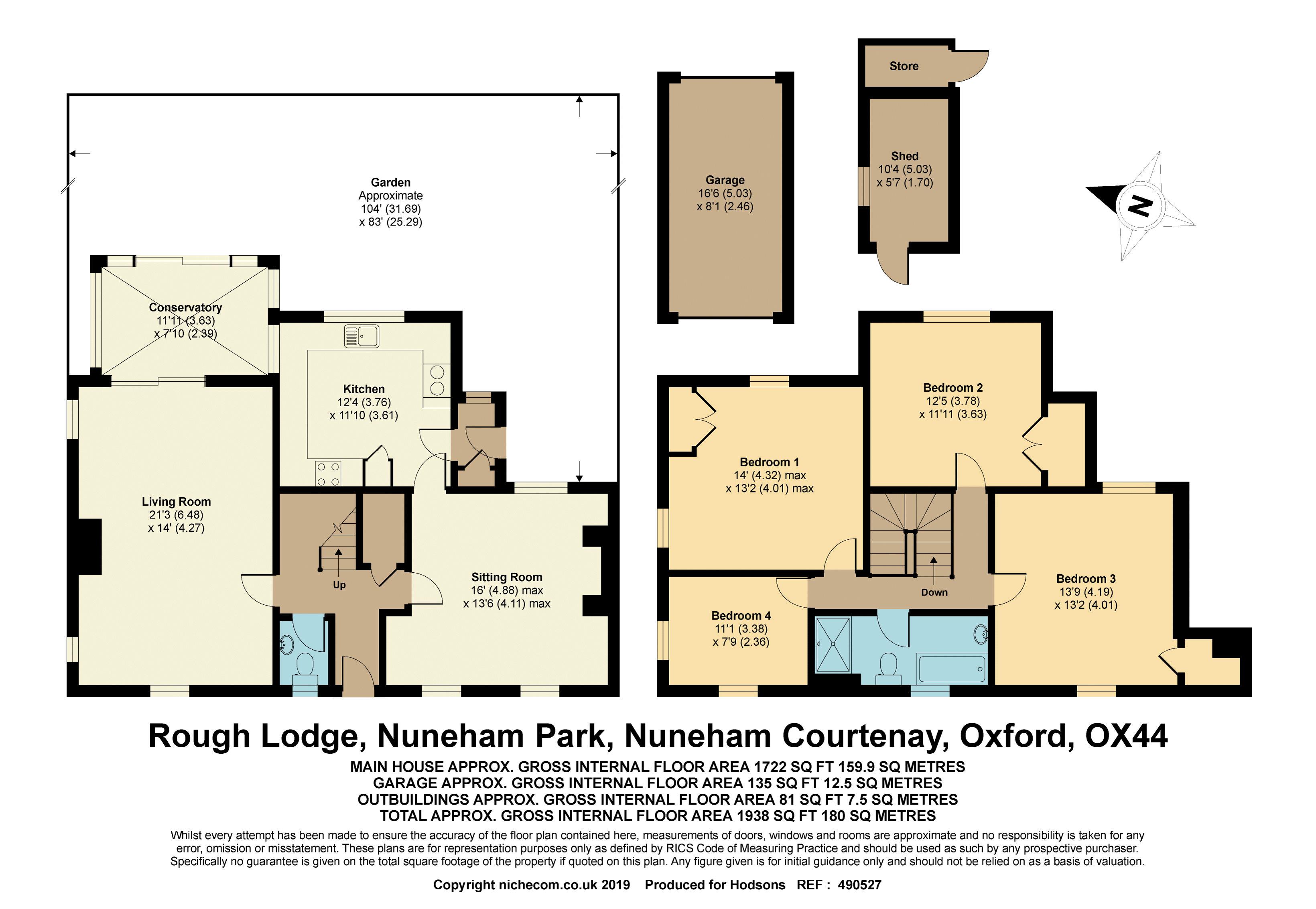 4 Bedrooms Semi-detached house for sale in Nuneham Park, Nuneham Courtenay, Oxford OX44