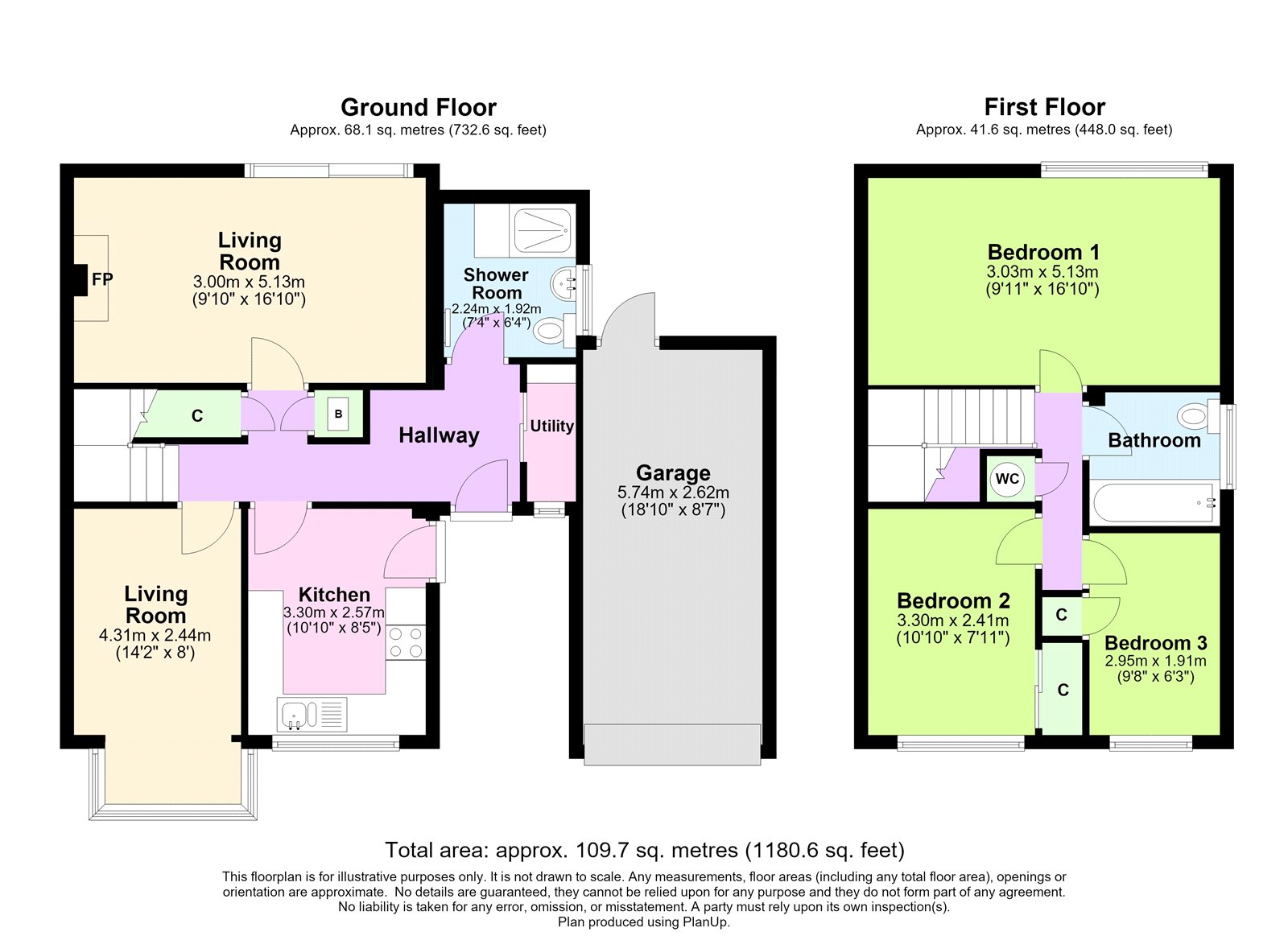 Heol Tyn-y-Fron, Aberystwyth floorplan