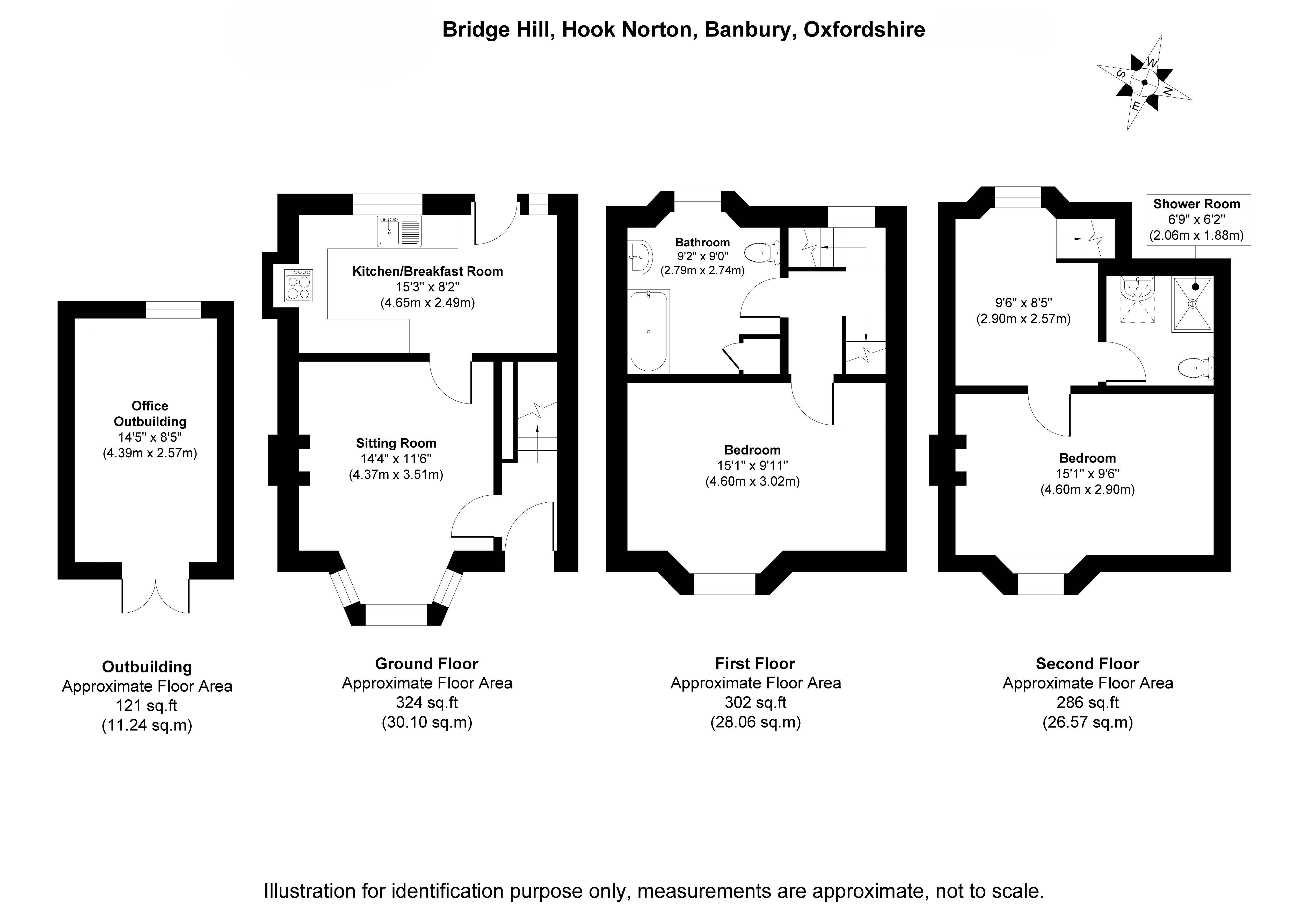 Wells Cottage, 3, Bridge Hill, Banbury floorplan