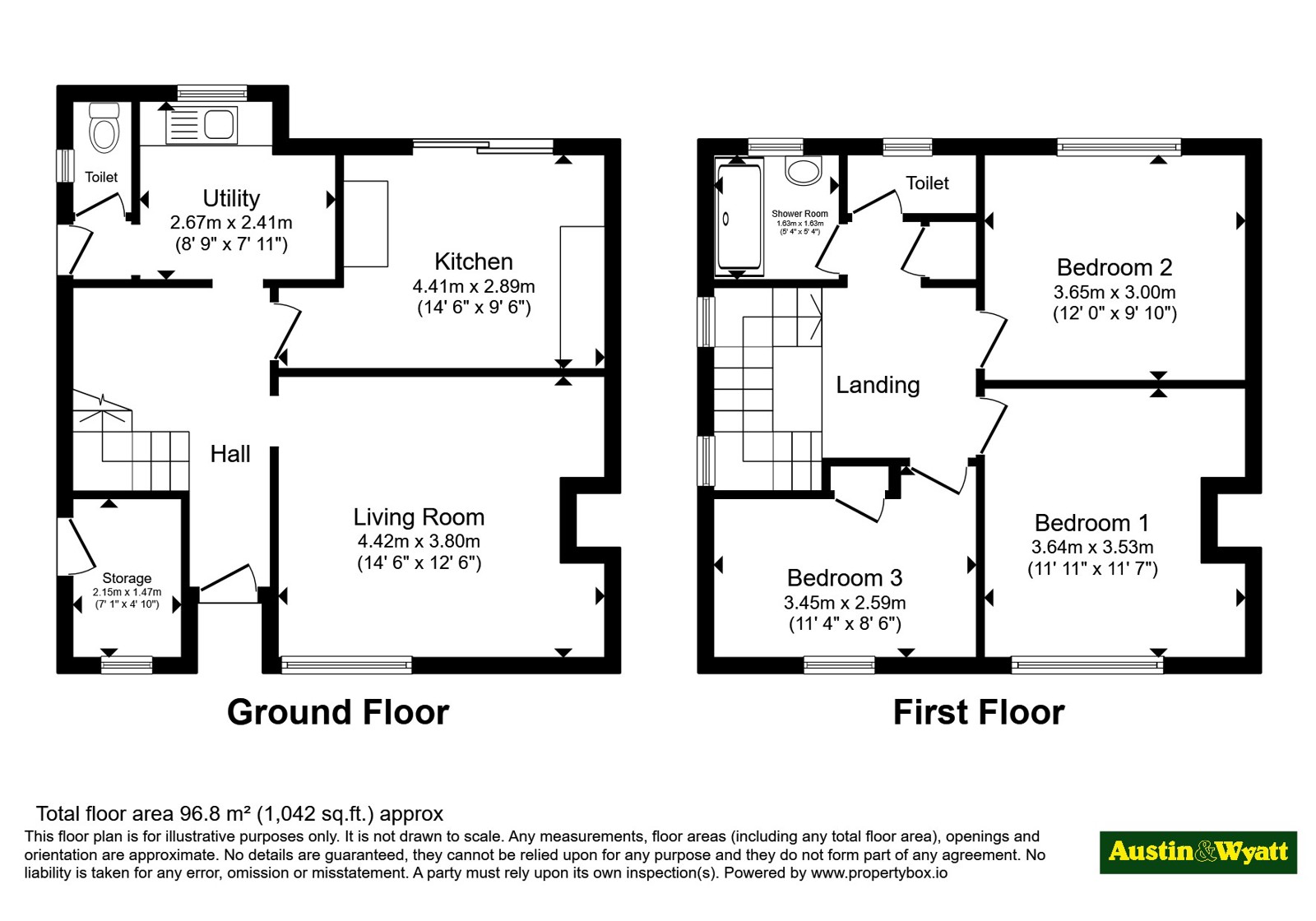 55, Kimmeridge Avenue, Dorset floorplan