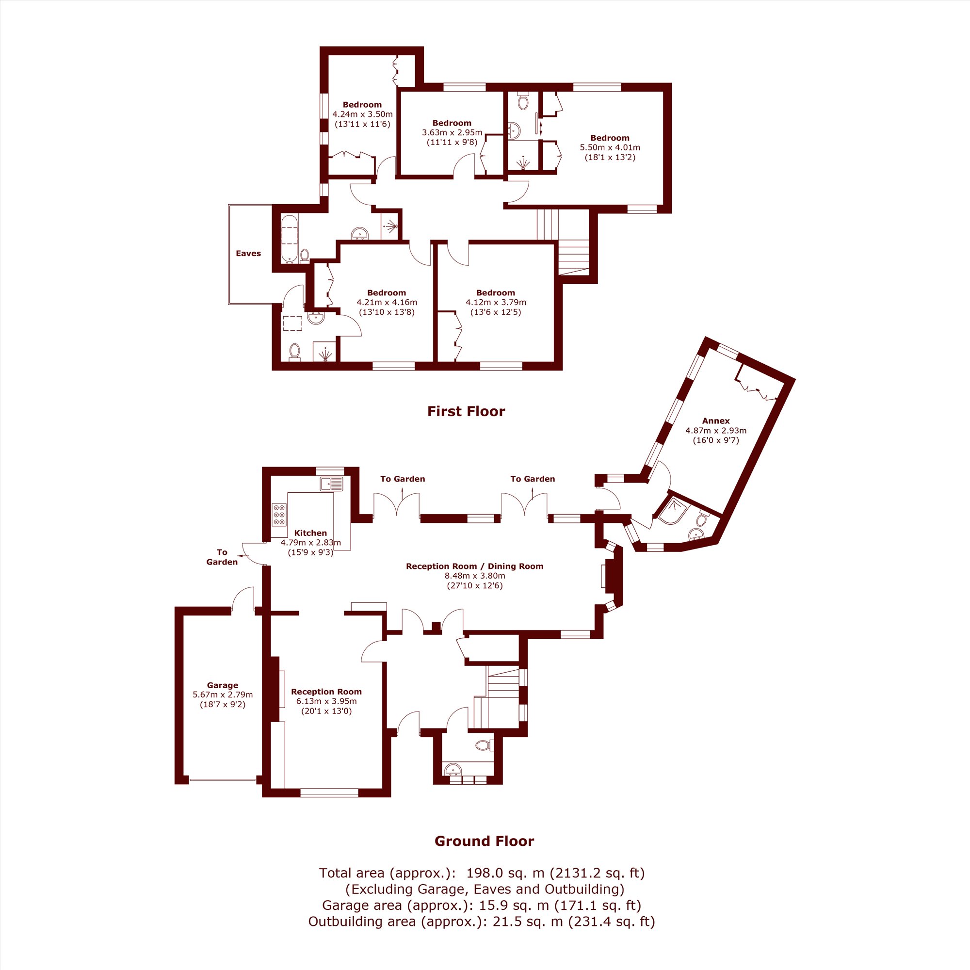 53, Woodfield Avenue, London floorplan