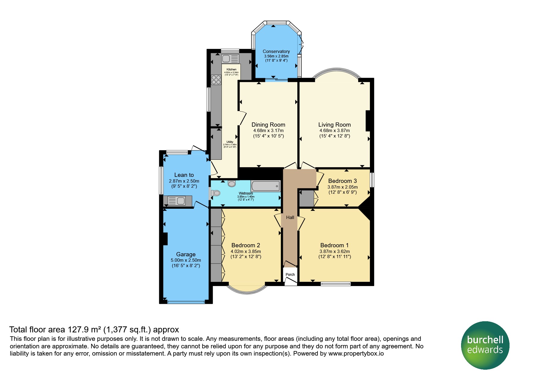 271, Cromford Road, Nottingham floorplan
